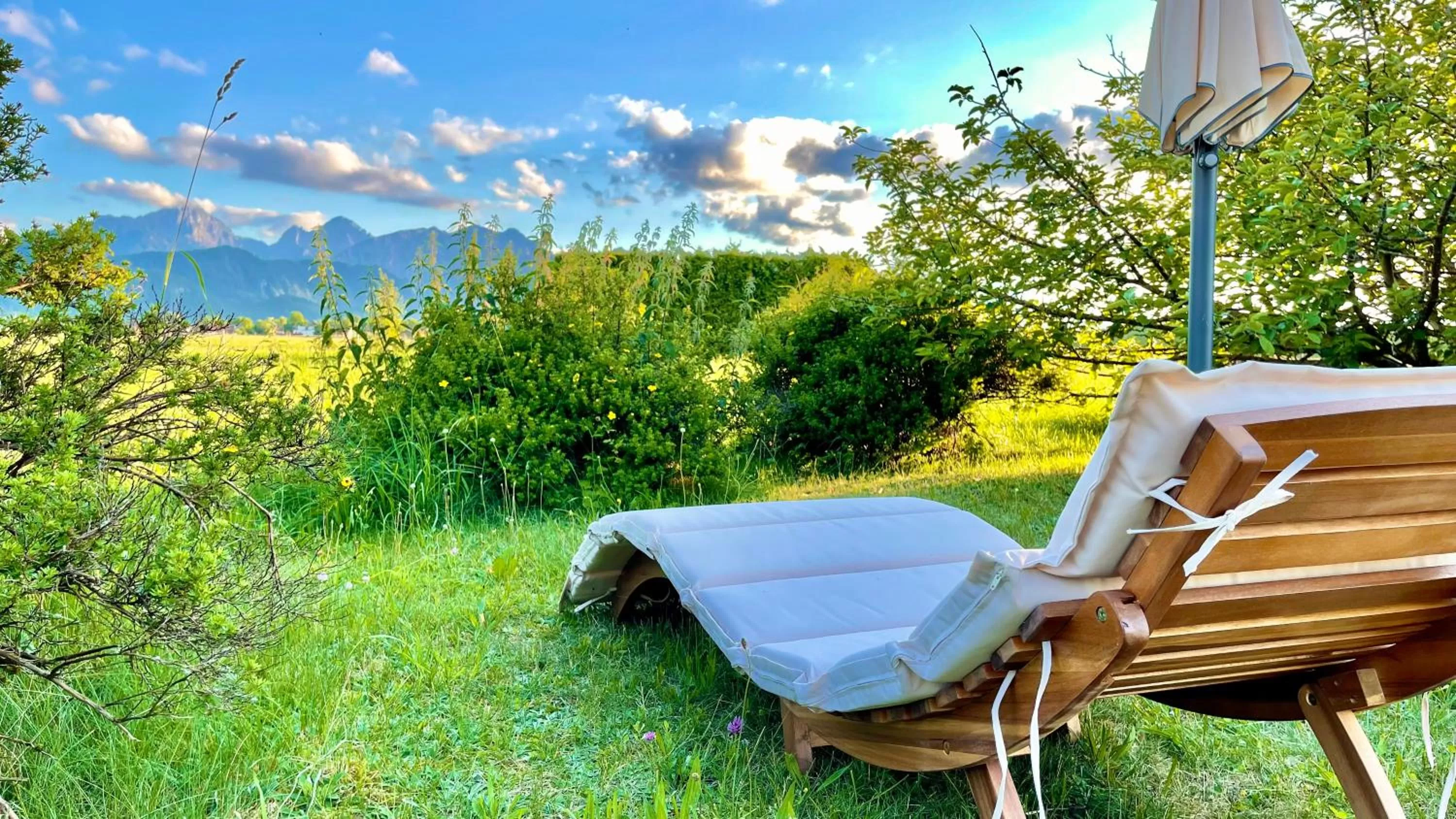 Garden in Landhotel Huberhof