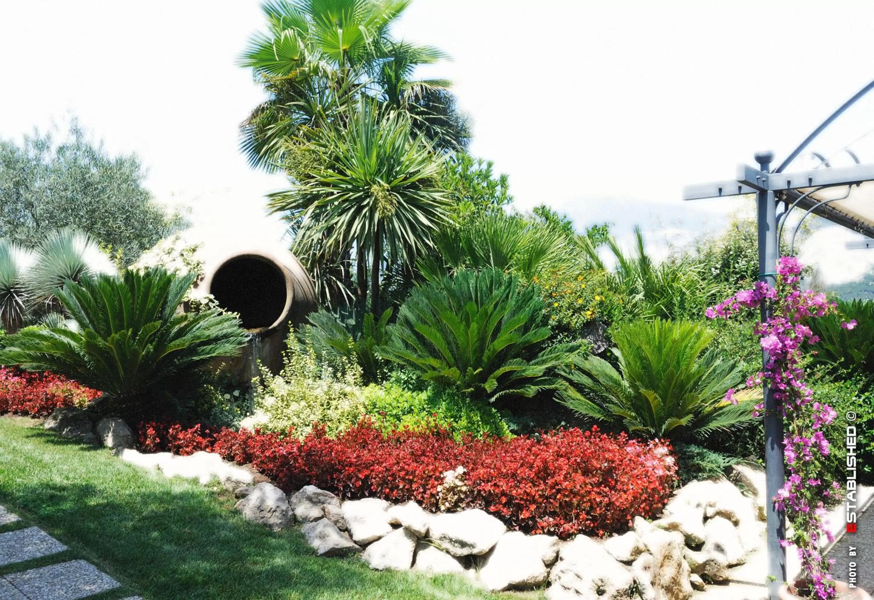 Garden in Edra Palace Hotel & Ristorante