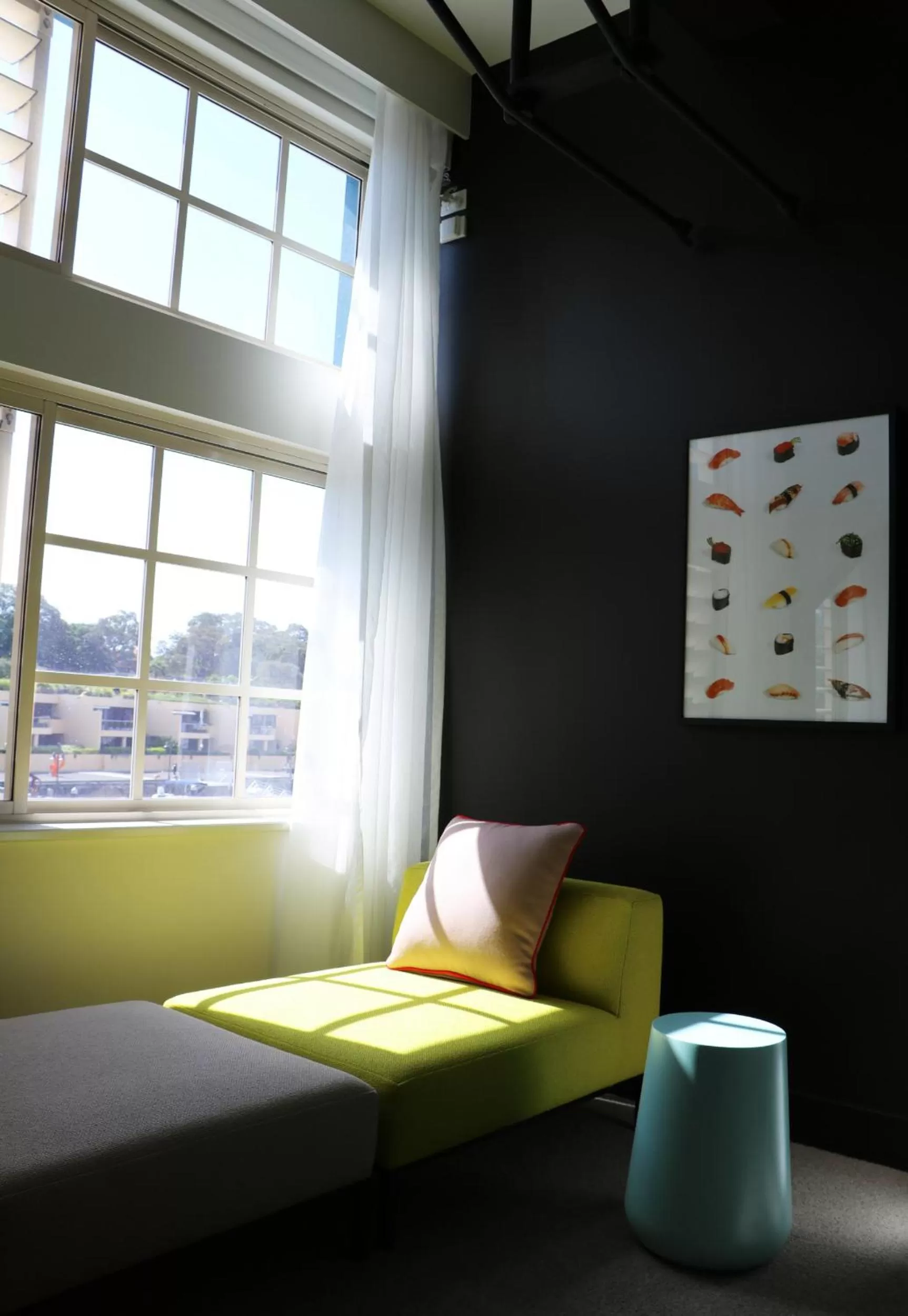 Decorative detail in Ovolo Sydney Woolloomooloo, a Wyndham Hotel