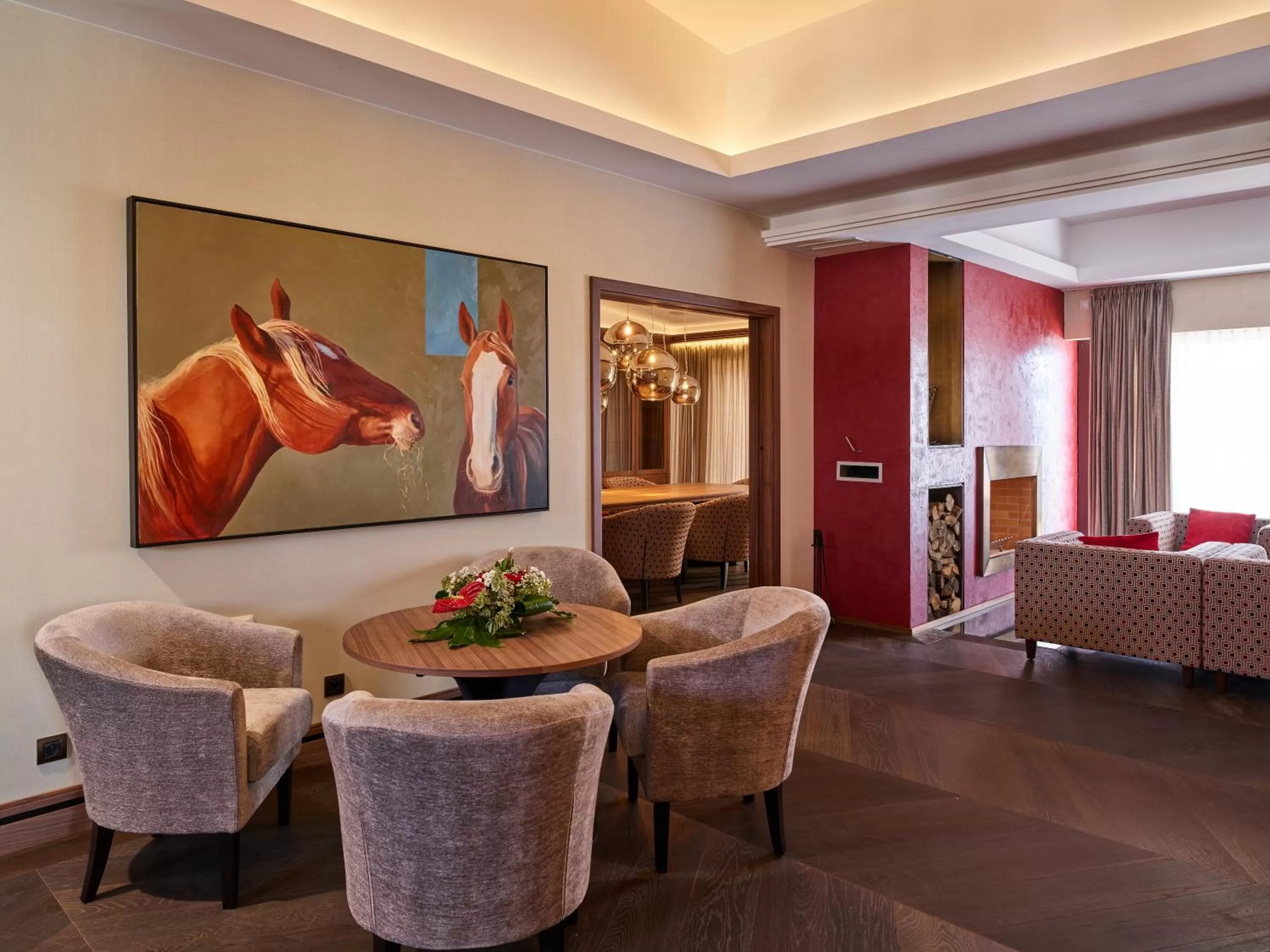 Living room in X-BIONIC Hotel