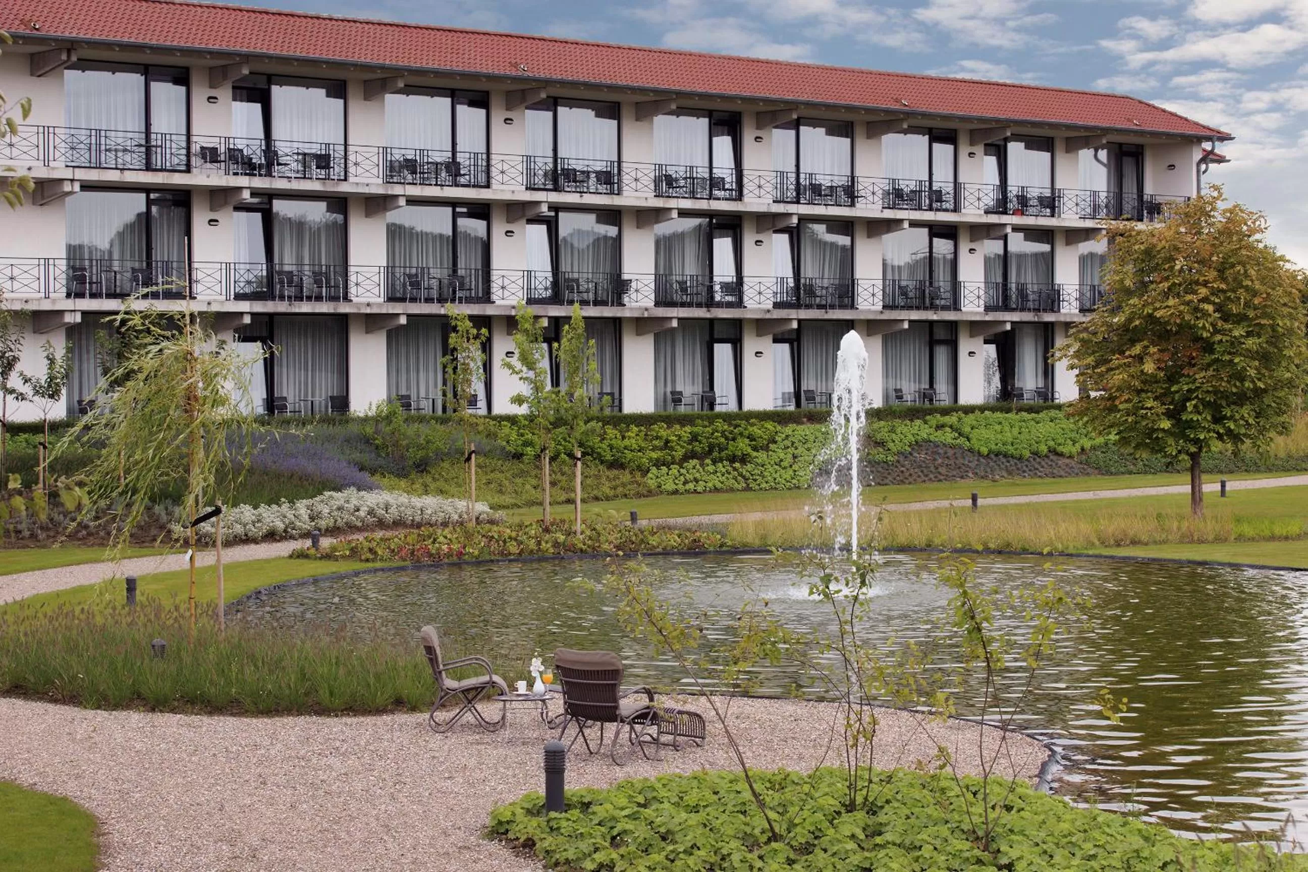 Garden in Van der Valk Hotel Melle - Osnabrück