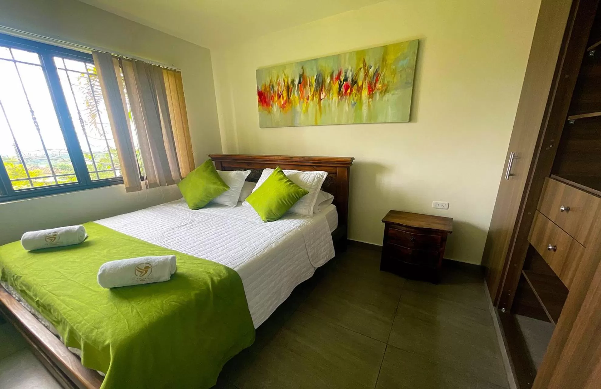 Bed in La Victoria Hotel Campestre