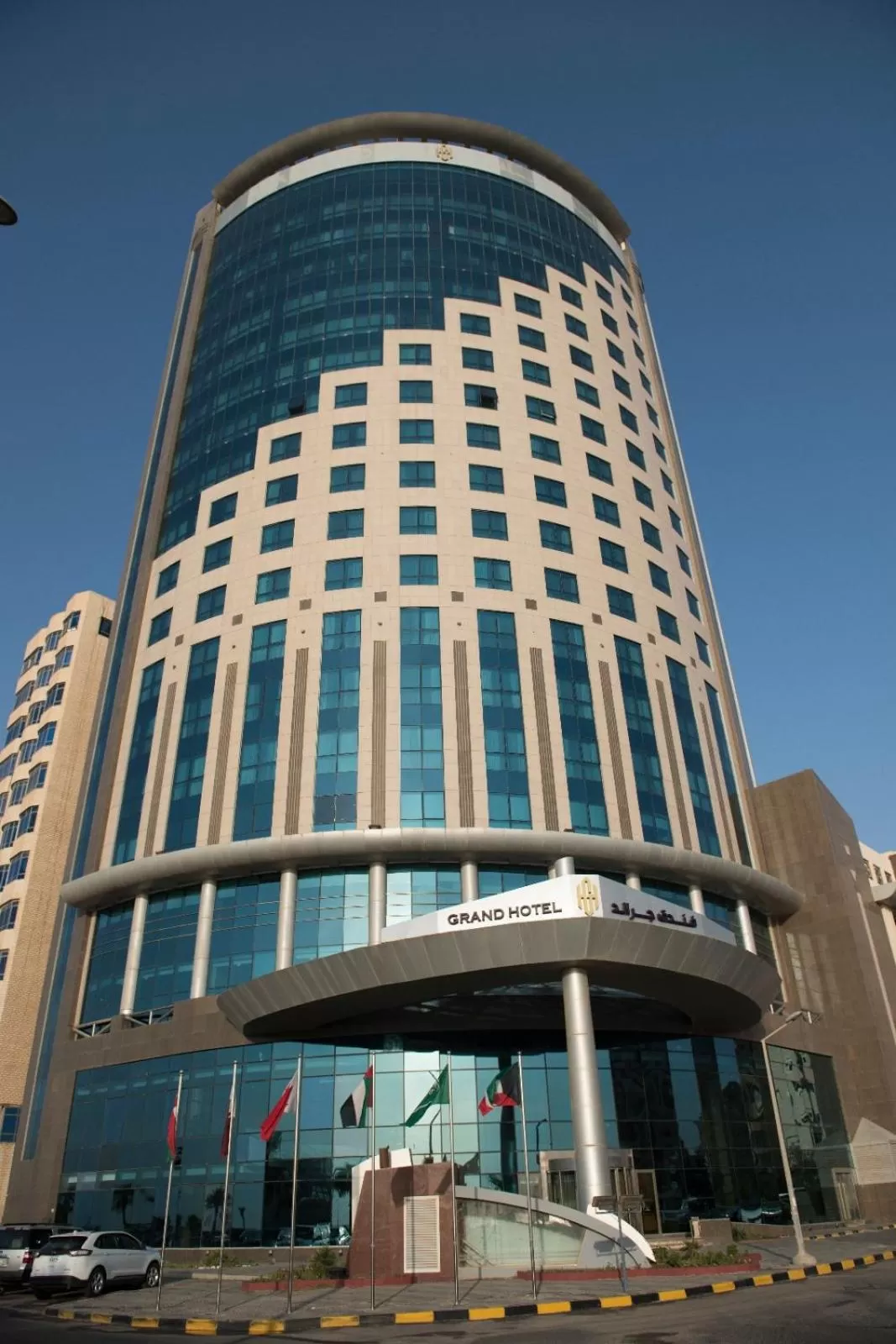 Property building in Kuwait Grand Hotel
