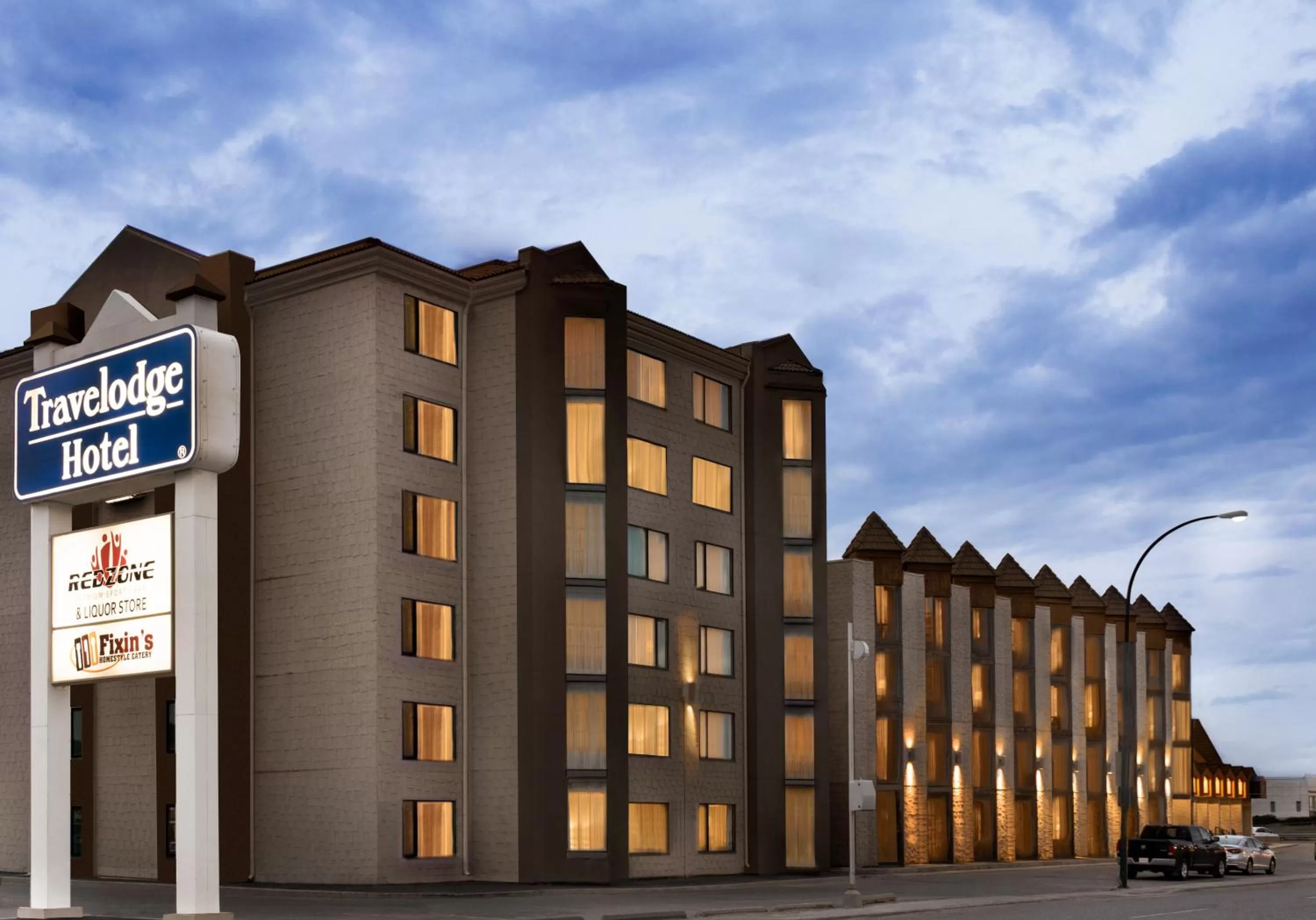 Property building in Travelodge Hotel by Wyndham Saskatoon