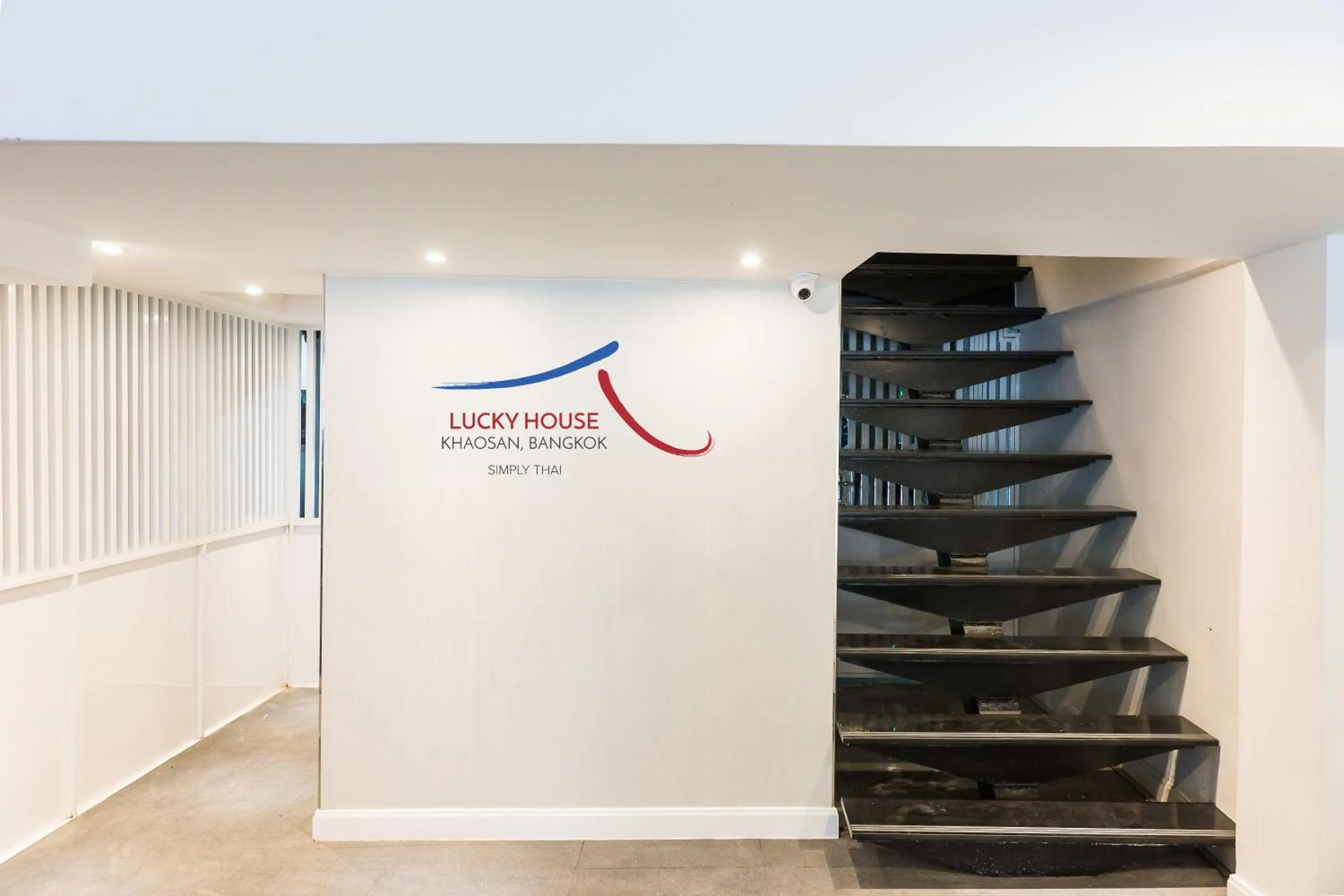 Property logo or sign in Lucky House Khaosan