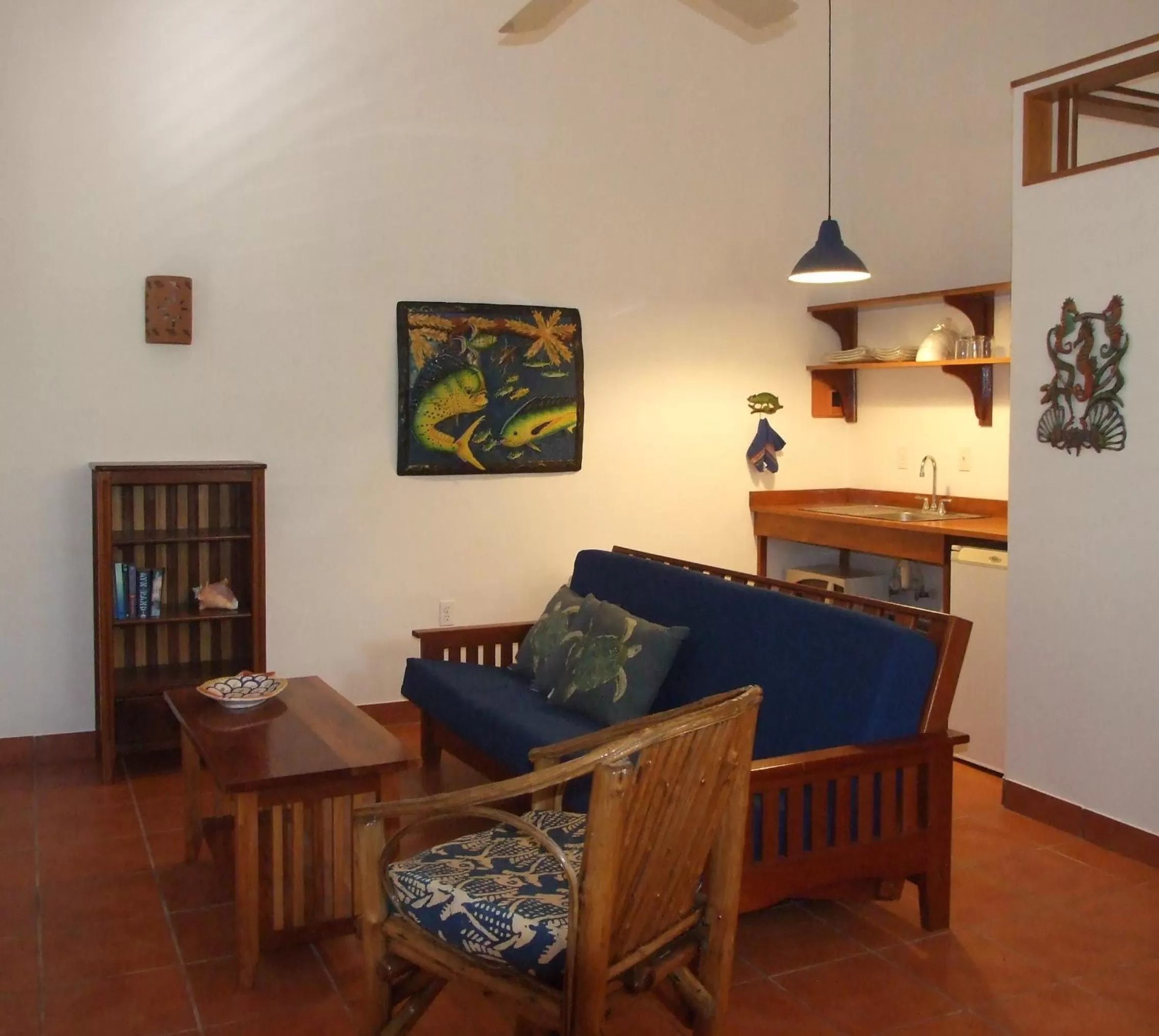 Living room, Seating Area in BlueBelize B&B