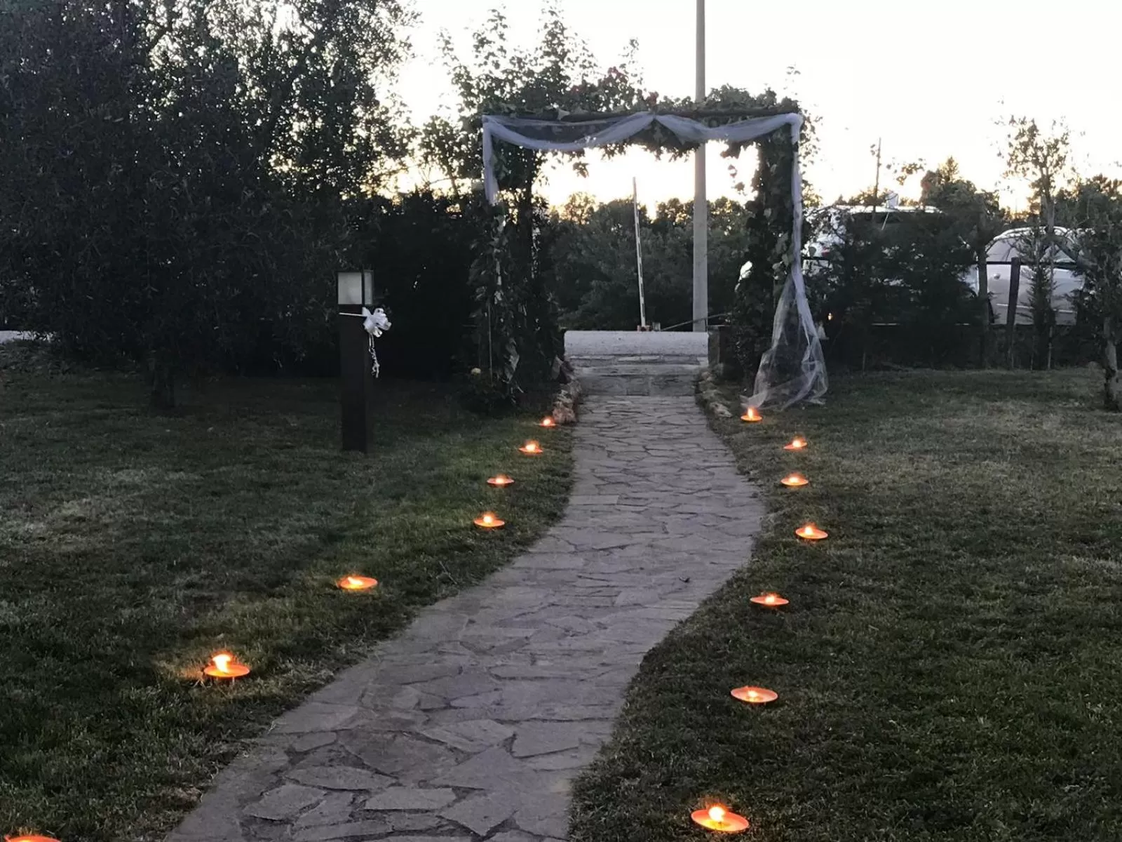 Garden in Albergo La Foresteria