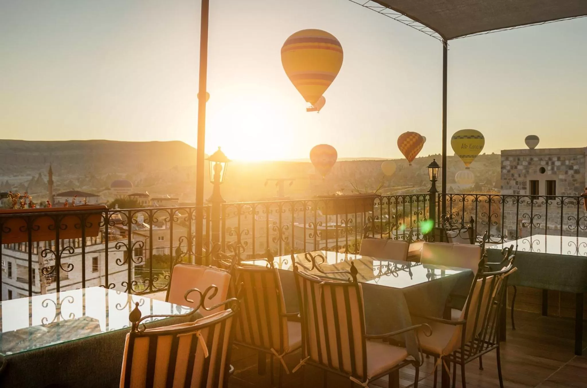 Balcony/Terrace in Milat Cave Hotel