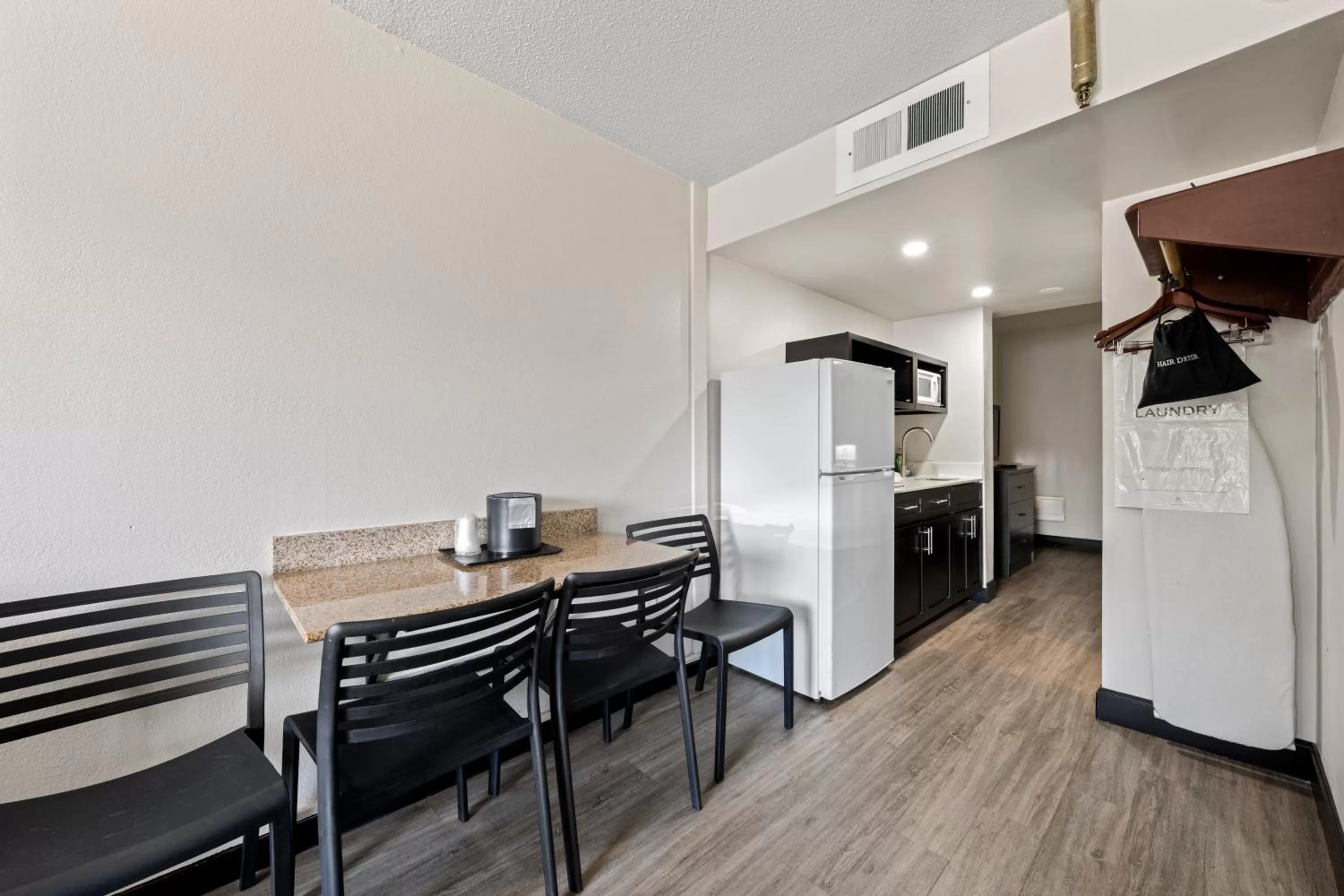 Kitchen or kitchenette in SureStay Hotel by Best Western Virginia Beach Royal Clipper