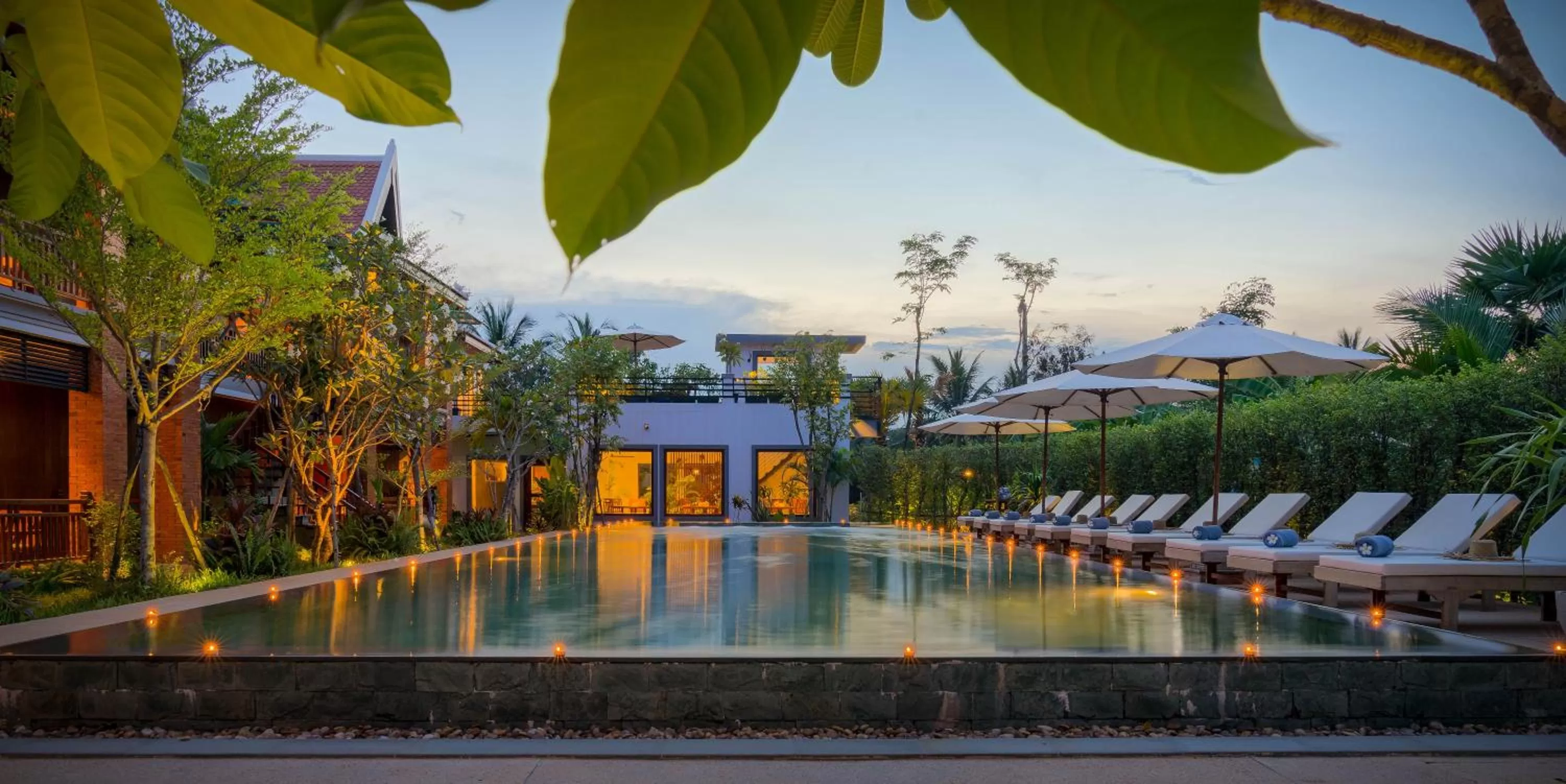Swimming pool in Khmer House Resort