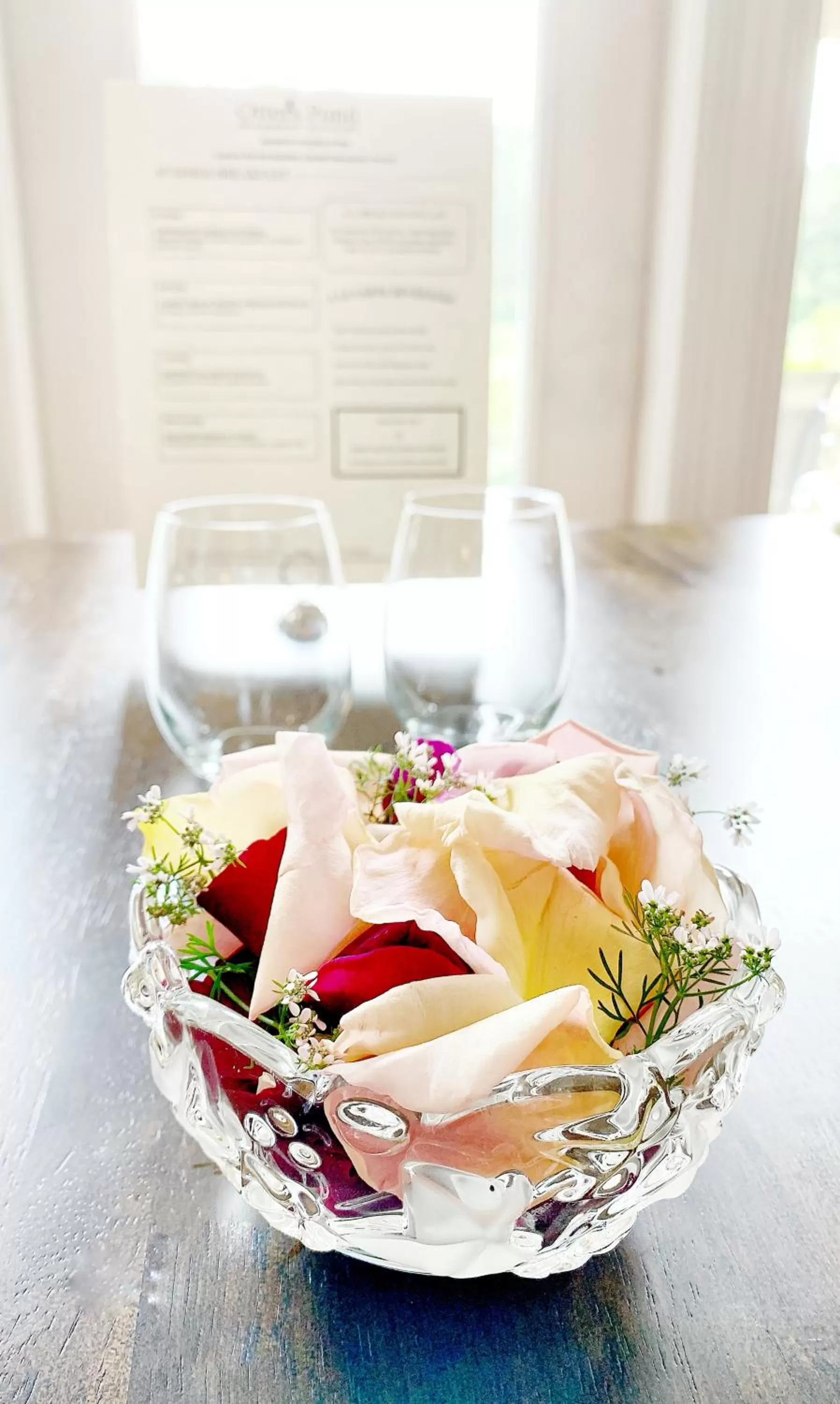 Dining area in Otter's Pond Bed and Breakfast