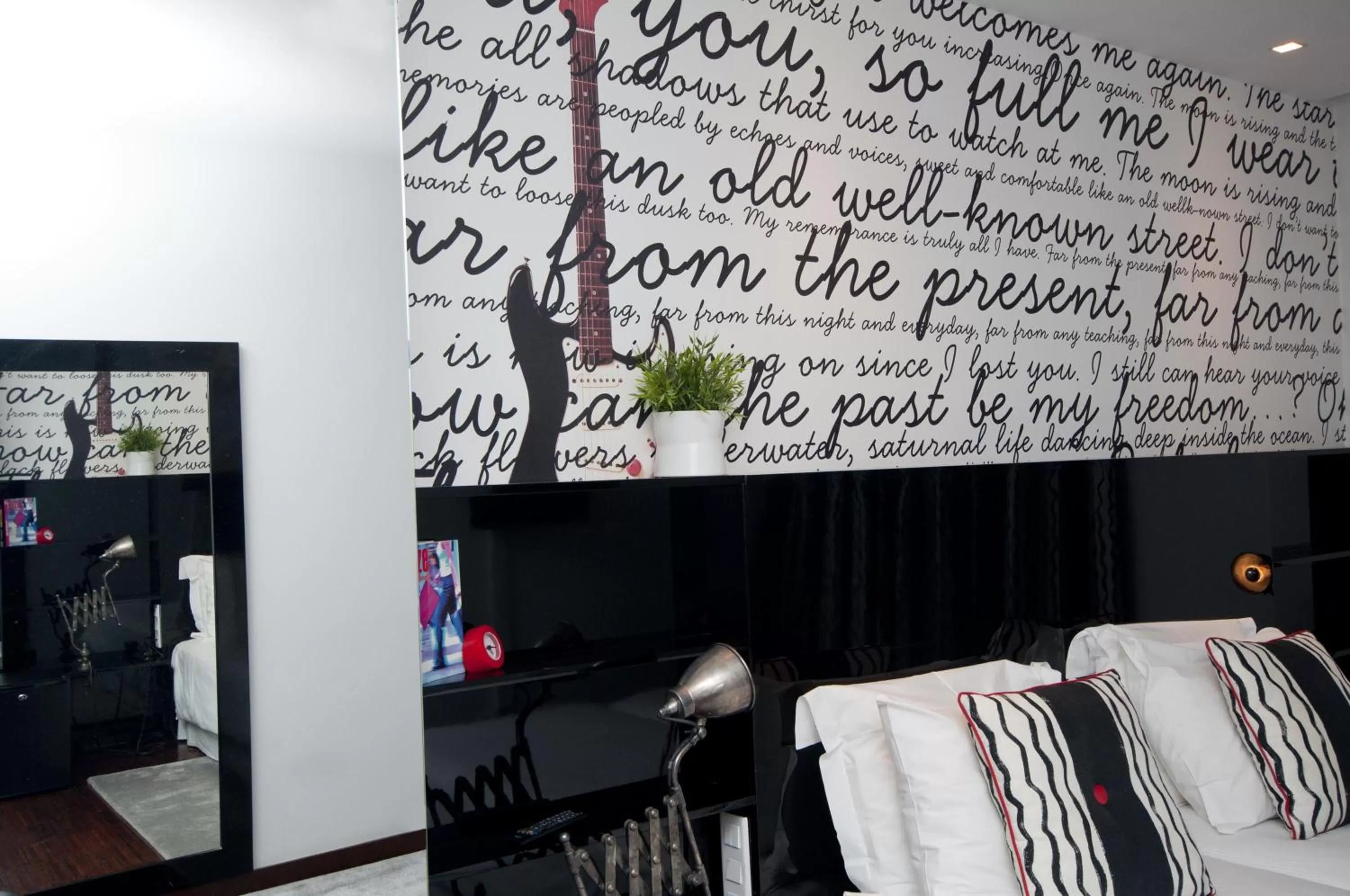 Decorative detail, Bed in Porto Trindade Hotel