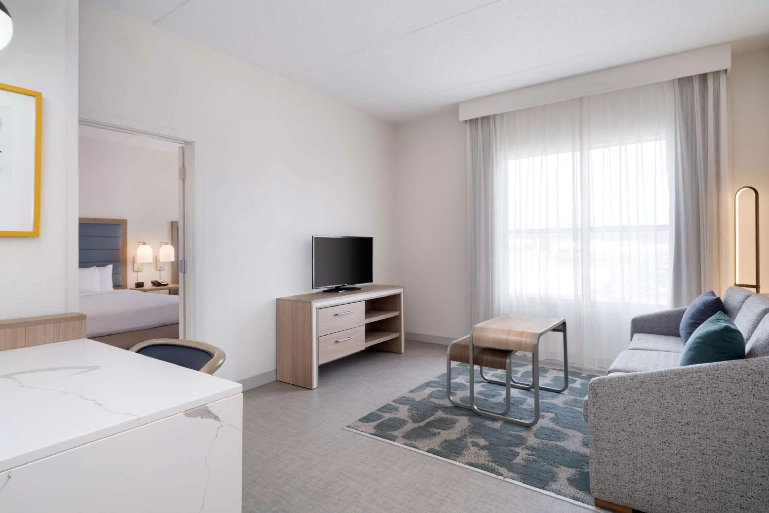 TV and multimedia, Bed in Homewood Suites by Hilton Columbia, SC