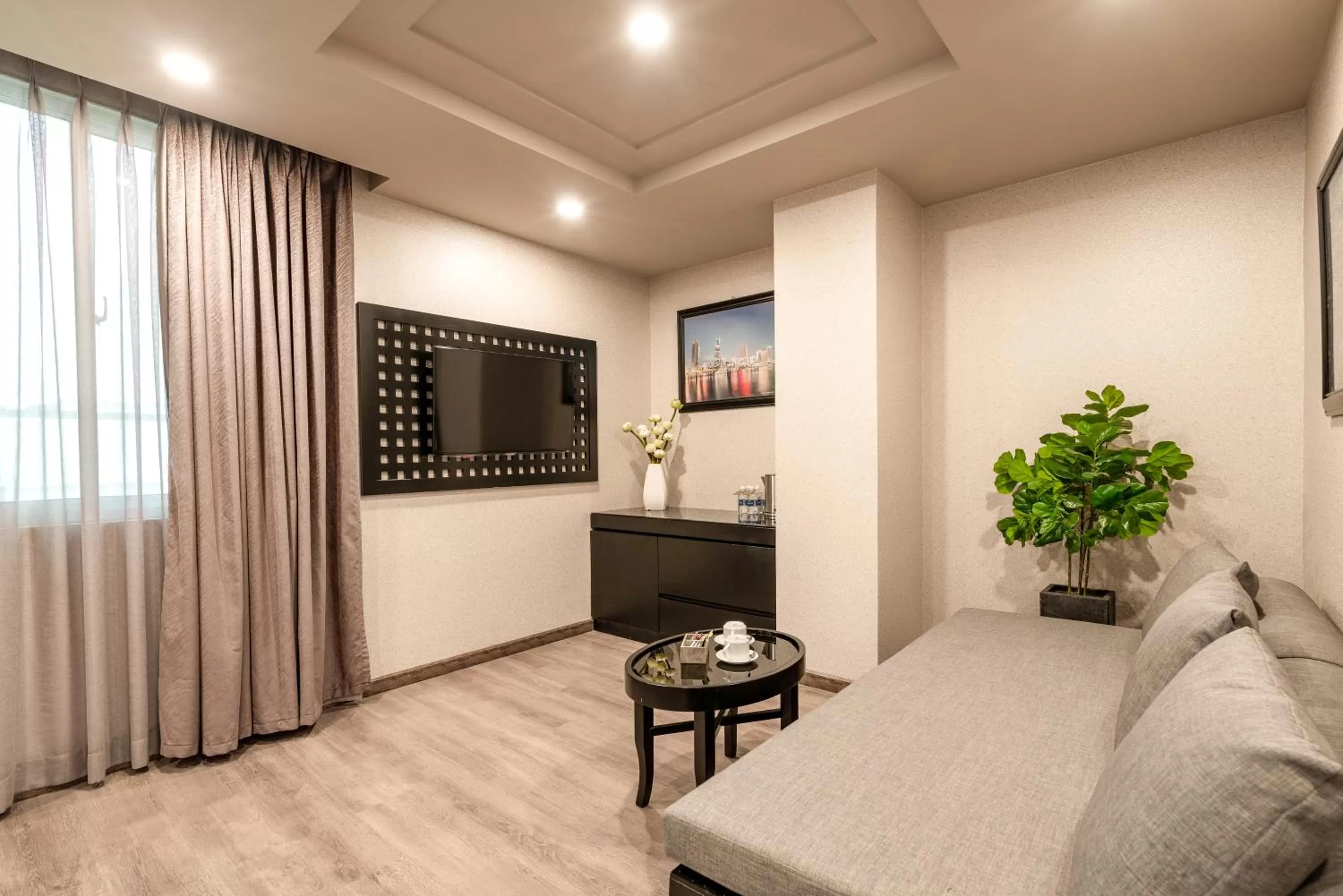 Seating area in Paragon Saigon Hotel