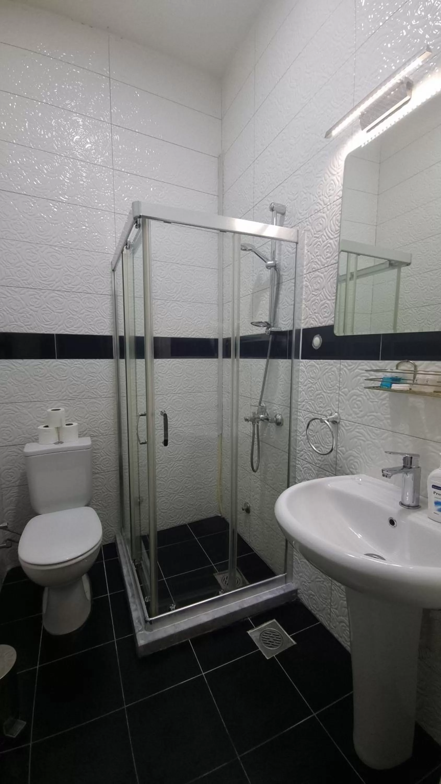 Shower, Bathroom in Hotel Old Konak