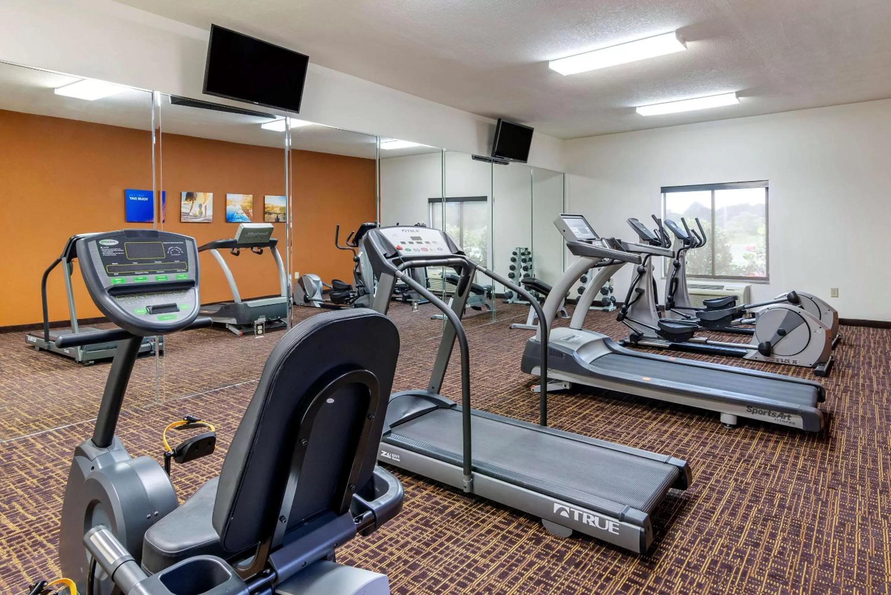 Fitness centre/facilities in Comfort Inn & Suites Blue Ridge