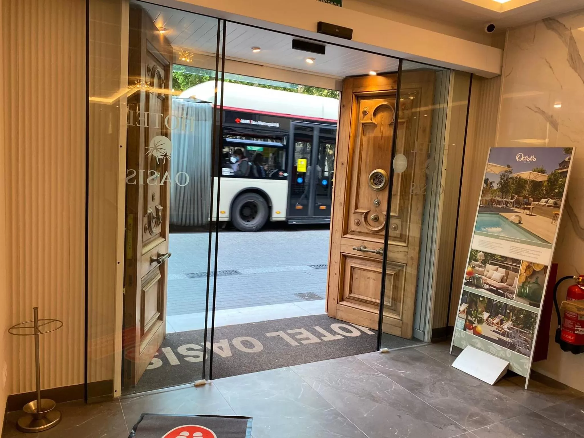 Lobby or reception in Hotel Oasis