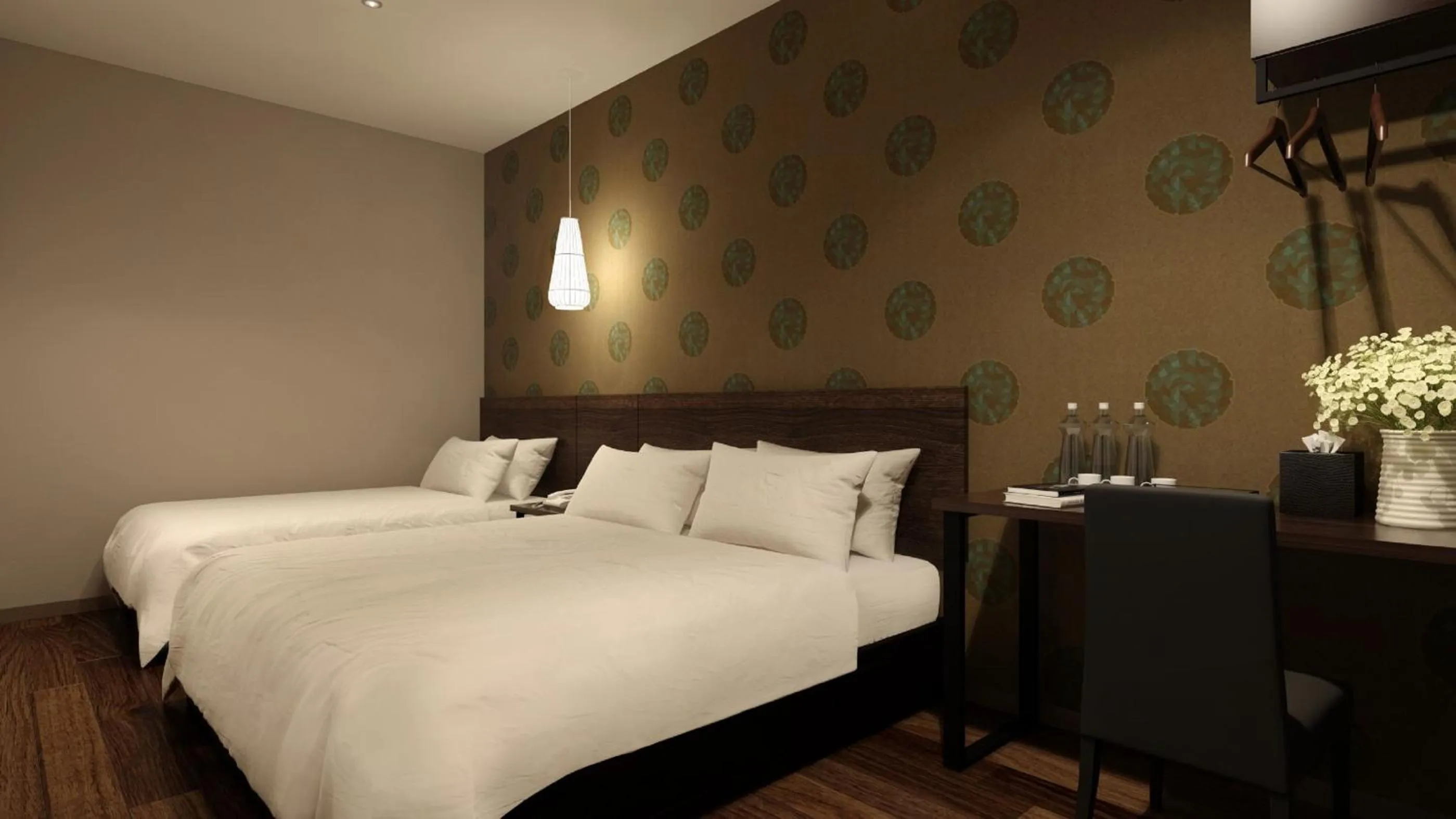 Bedroom, Bed in The Square Hotel