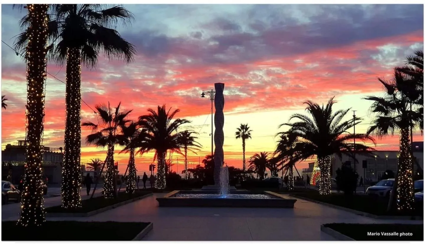 Sunset in Hotel Pardini