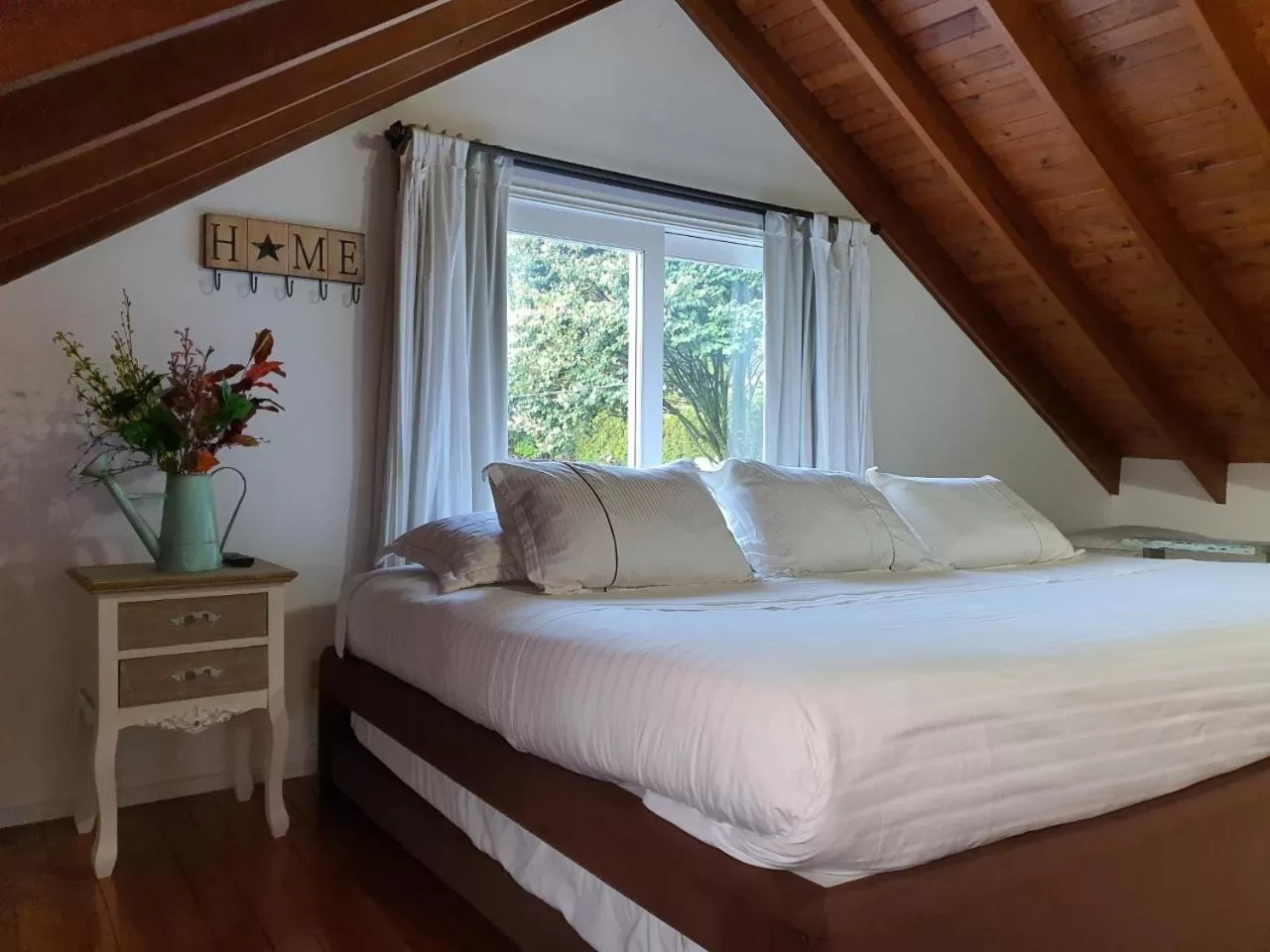 Bed in Hotel Casa Madero