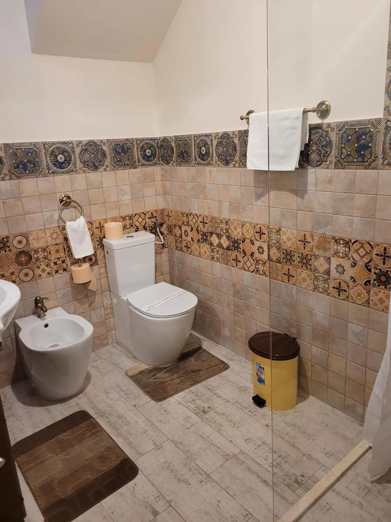 Bathroom in Hotel Bielmann