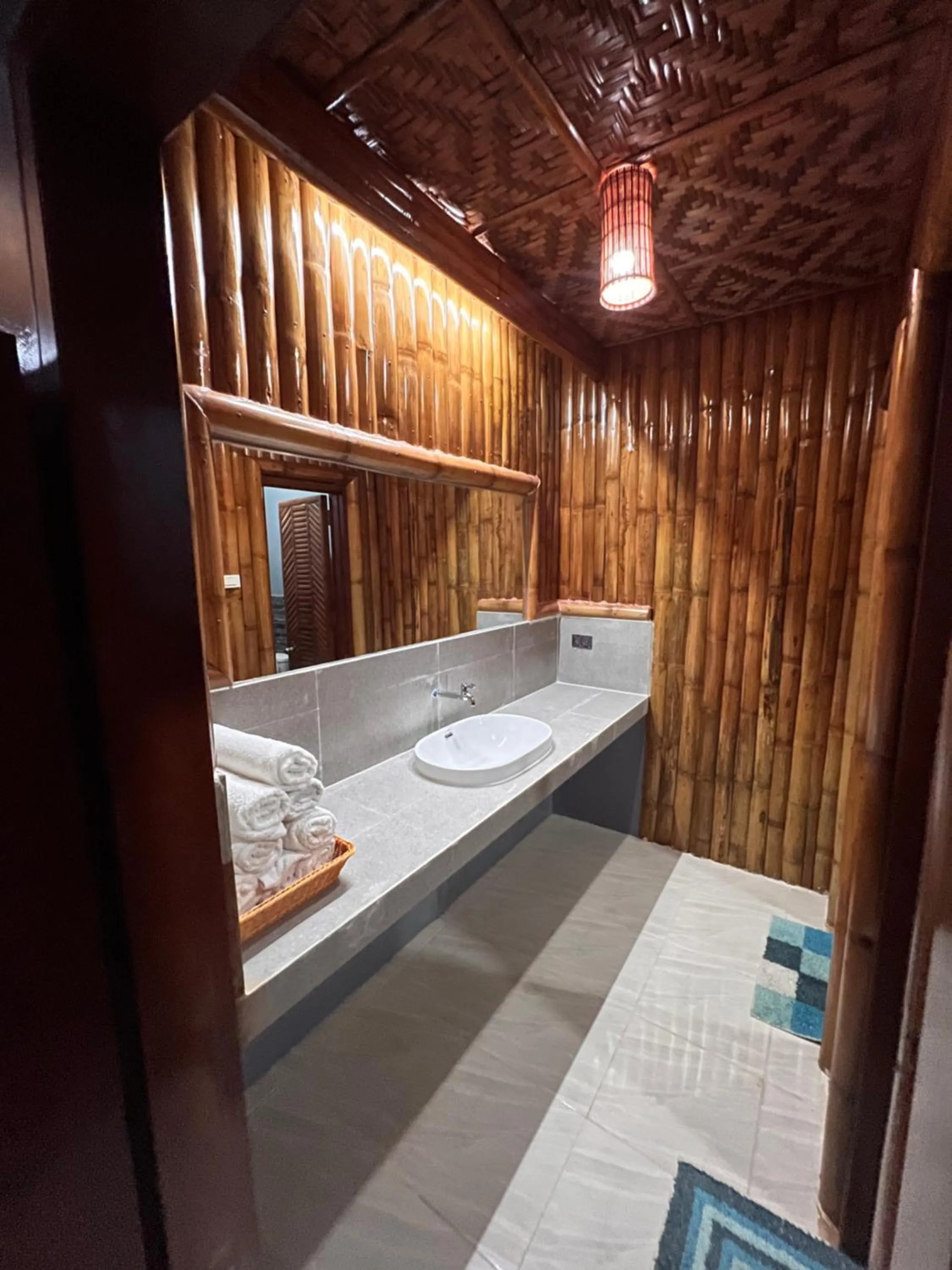 Bathroom in Gratum Beach Resort