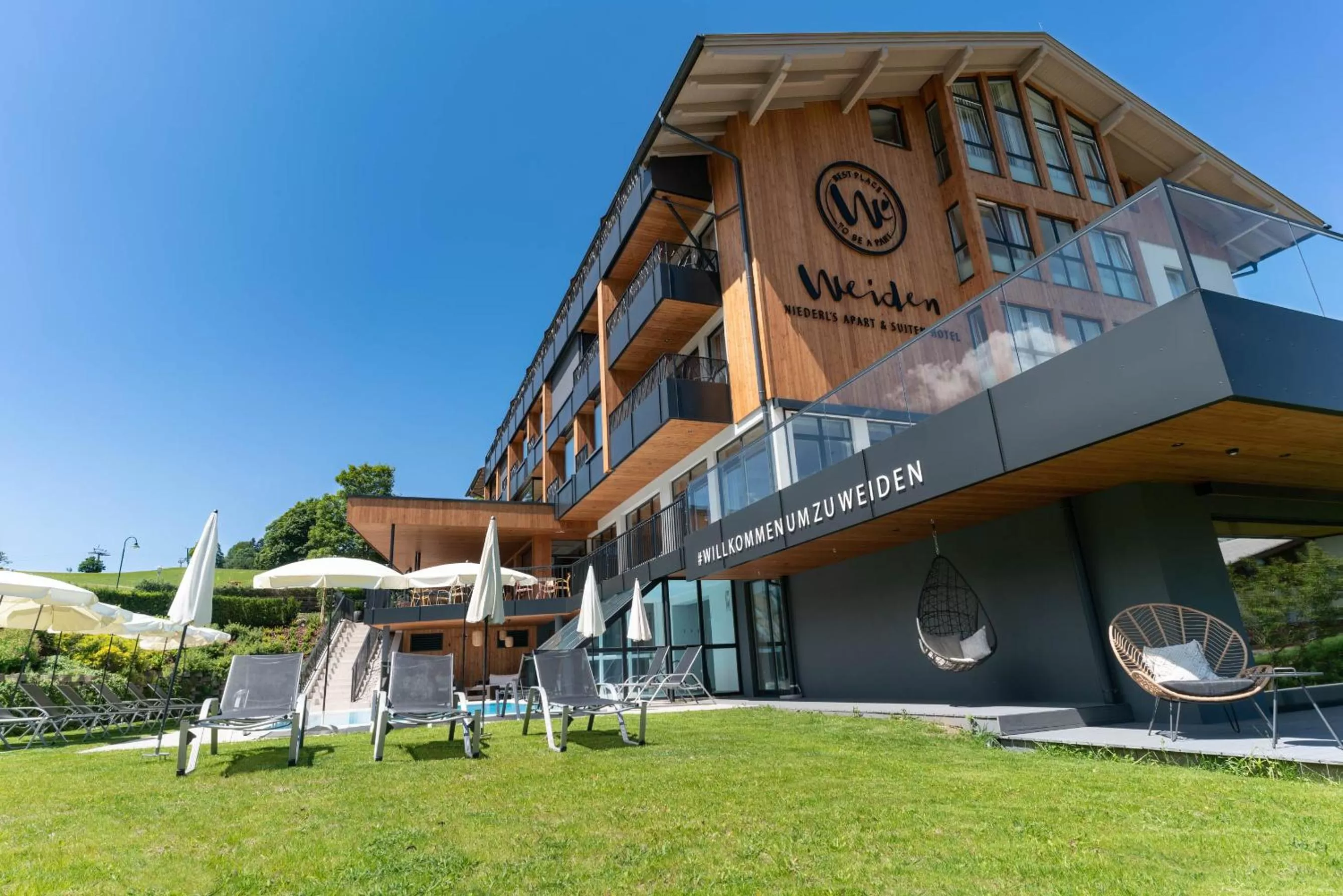 Property Building in Apart & Suiten Hotel WEIDEN