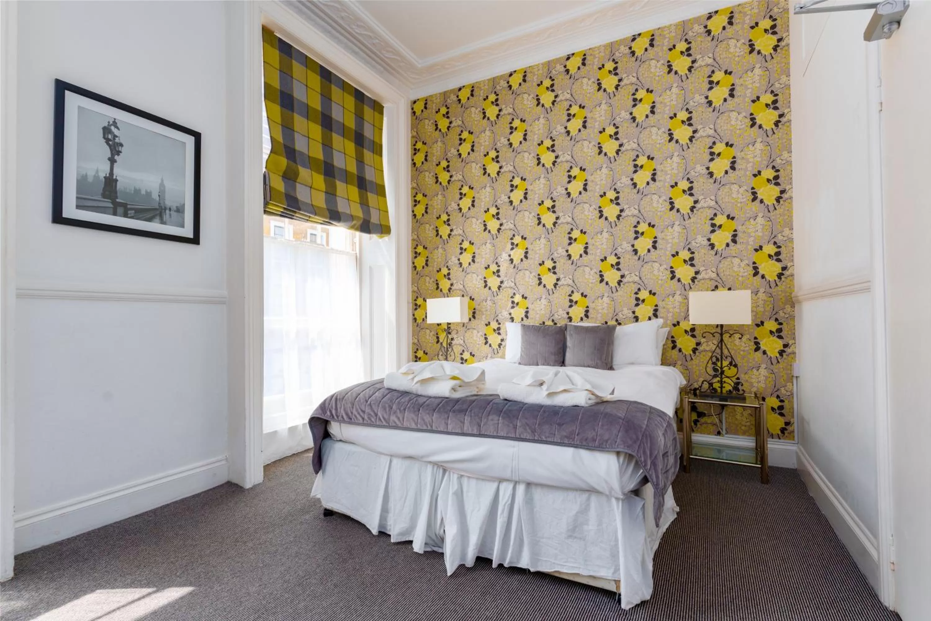 Photo of the whole room, Bed in Bower House