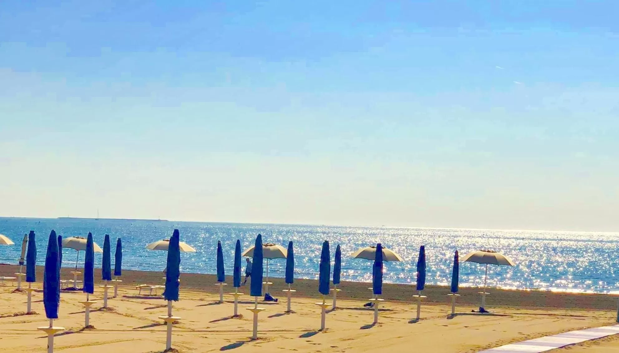 Beach in Hotel Riviera Venezia Lido
