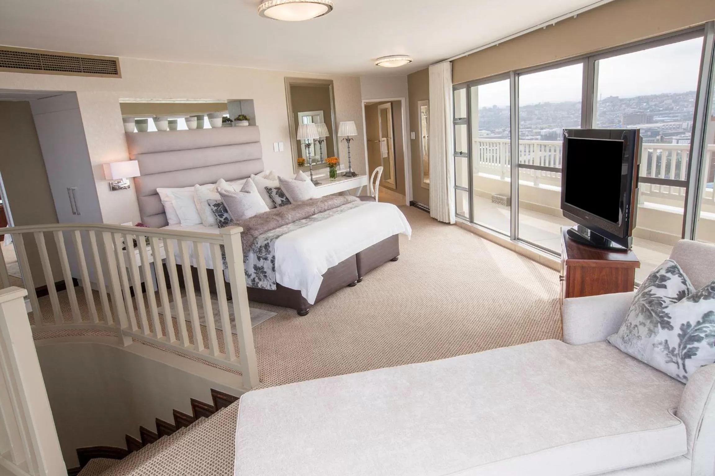 Bed in First Group The Palace All-Suite