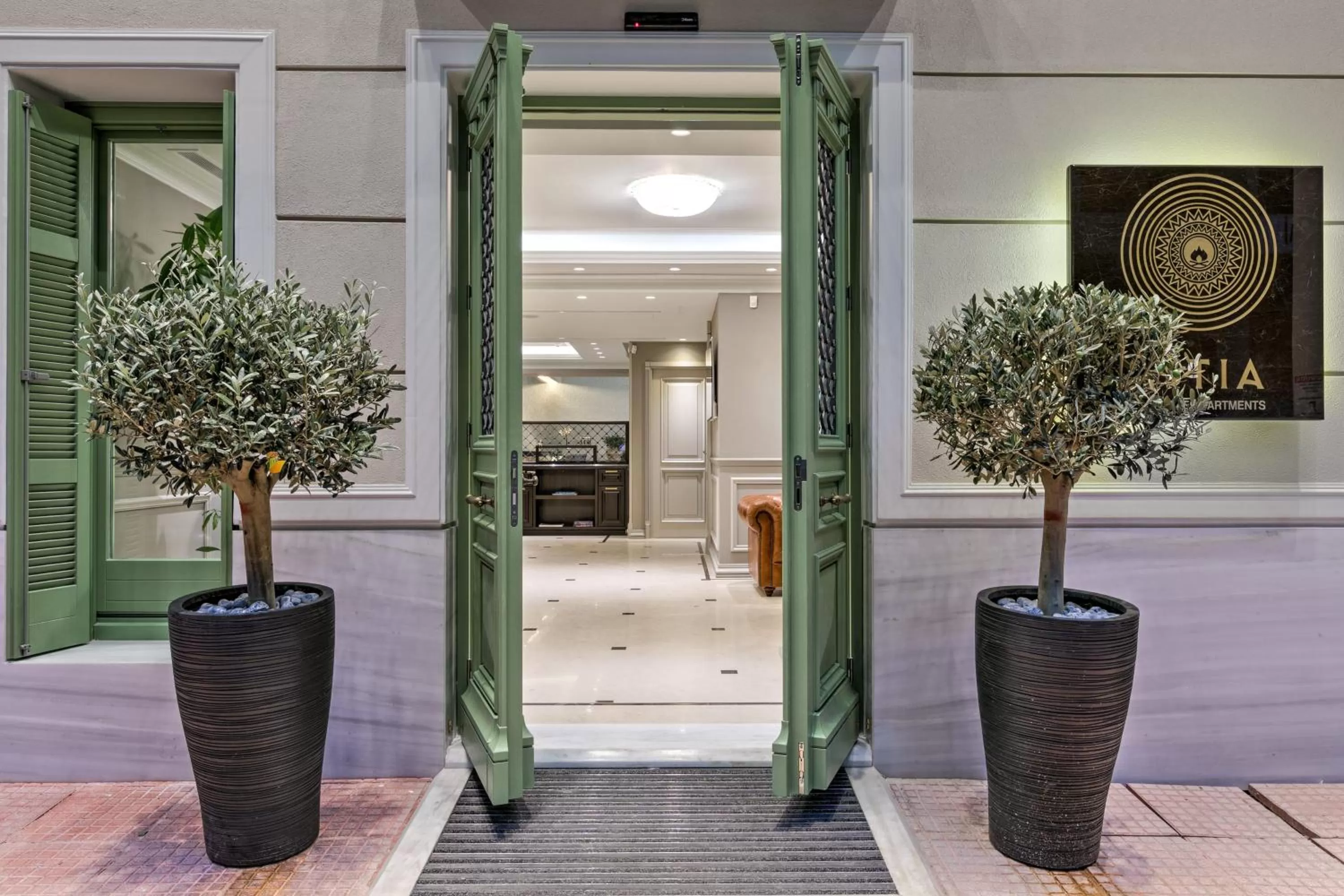 Property building in Estia Boutique Apartments