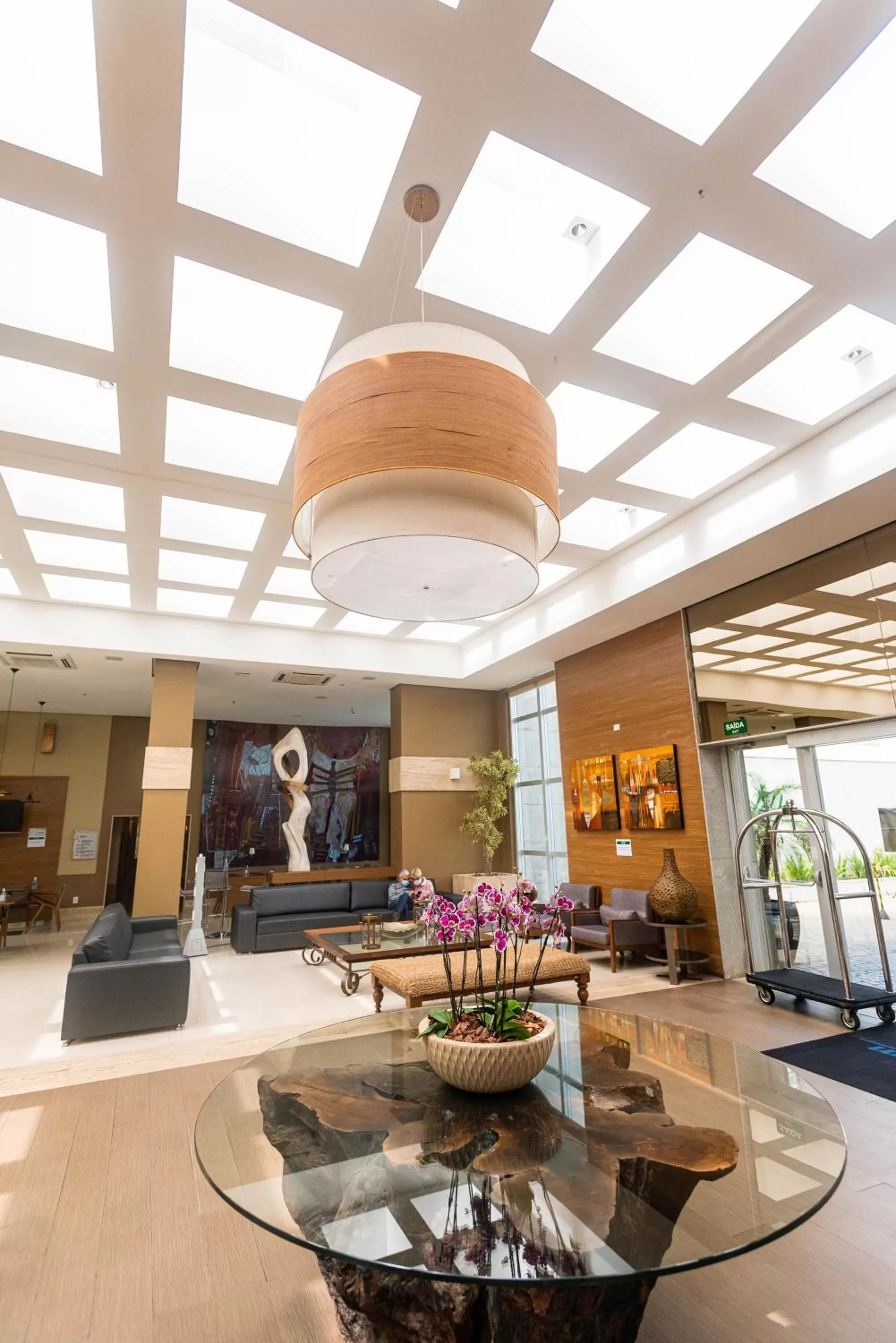 Lobby or reception in Jade Hotel Brasília