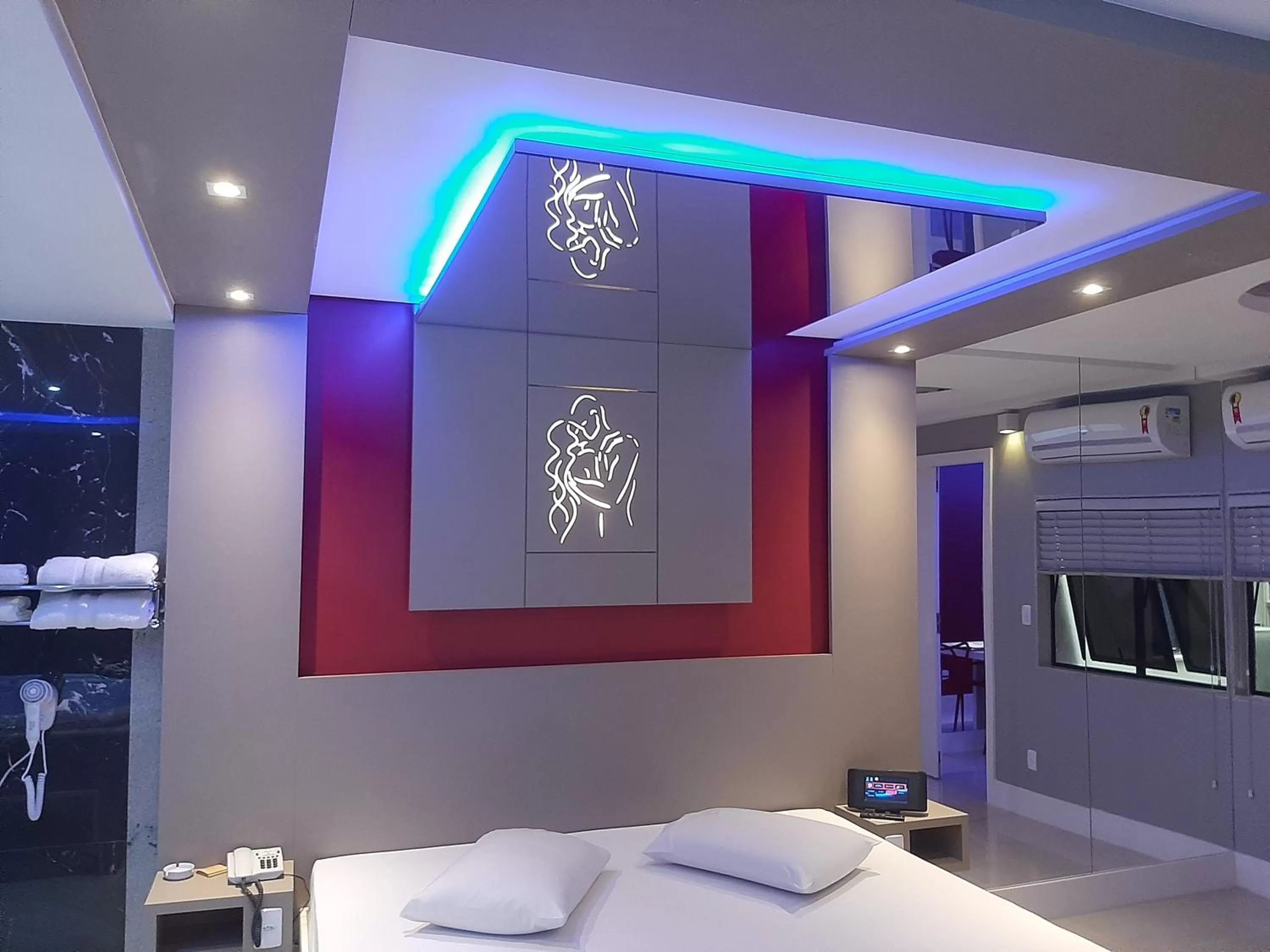 Bed in BAMBINA HOTEL -Adultos Somente