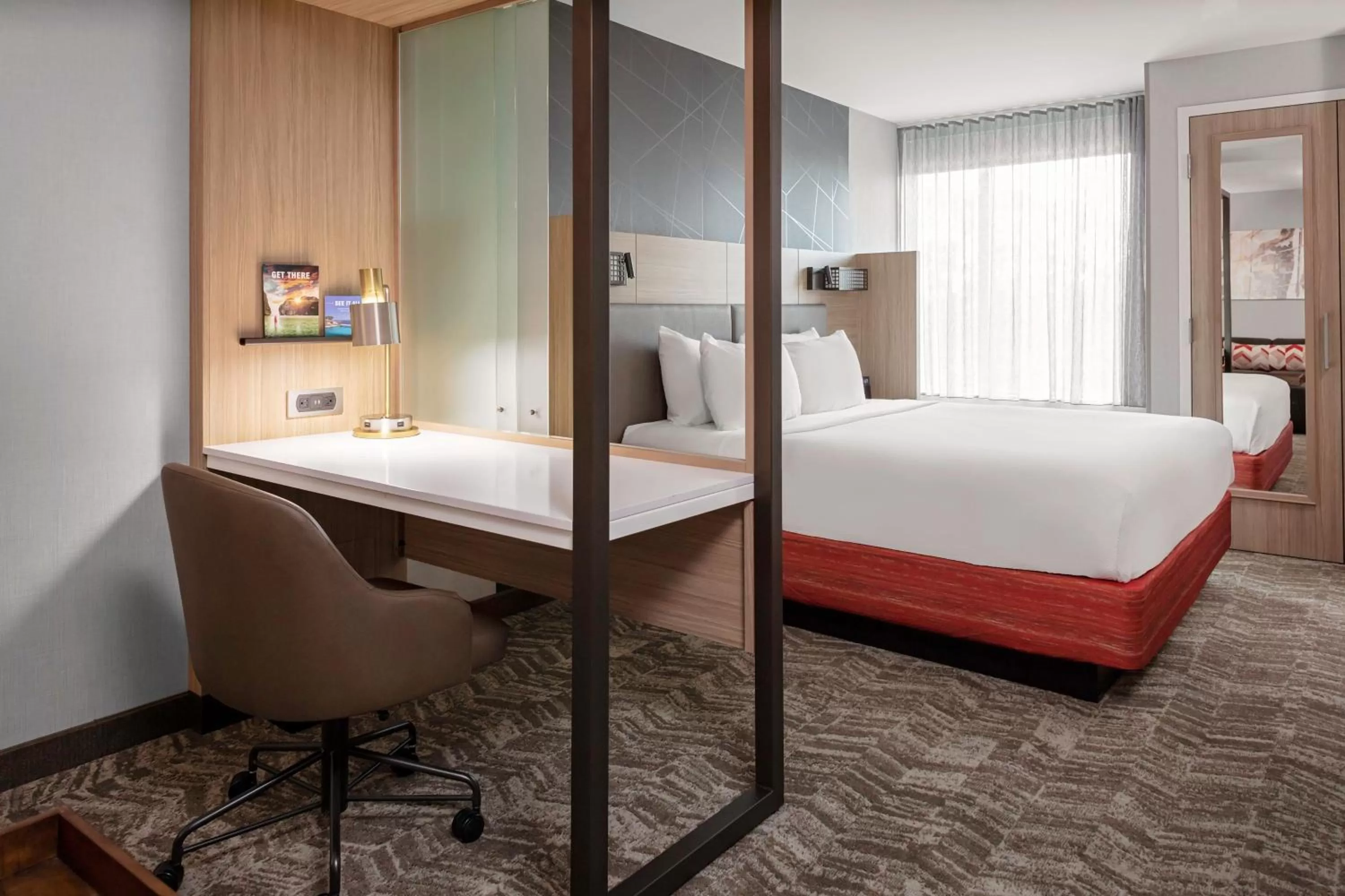 Bedroom, Bed in SpringHill Suites by Marriott Beaufort