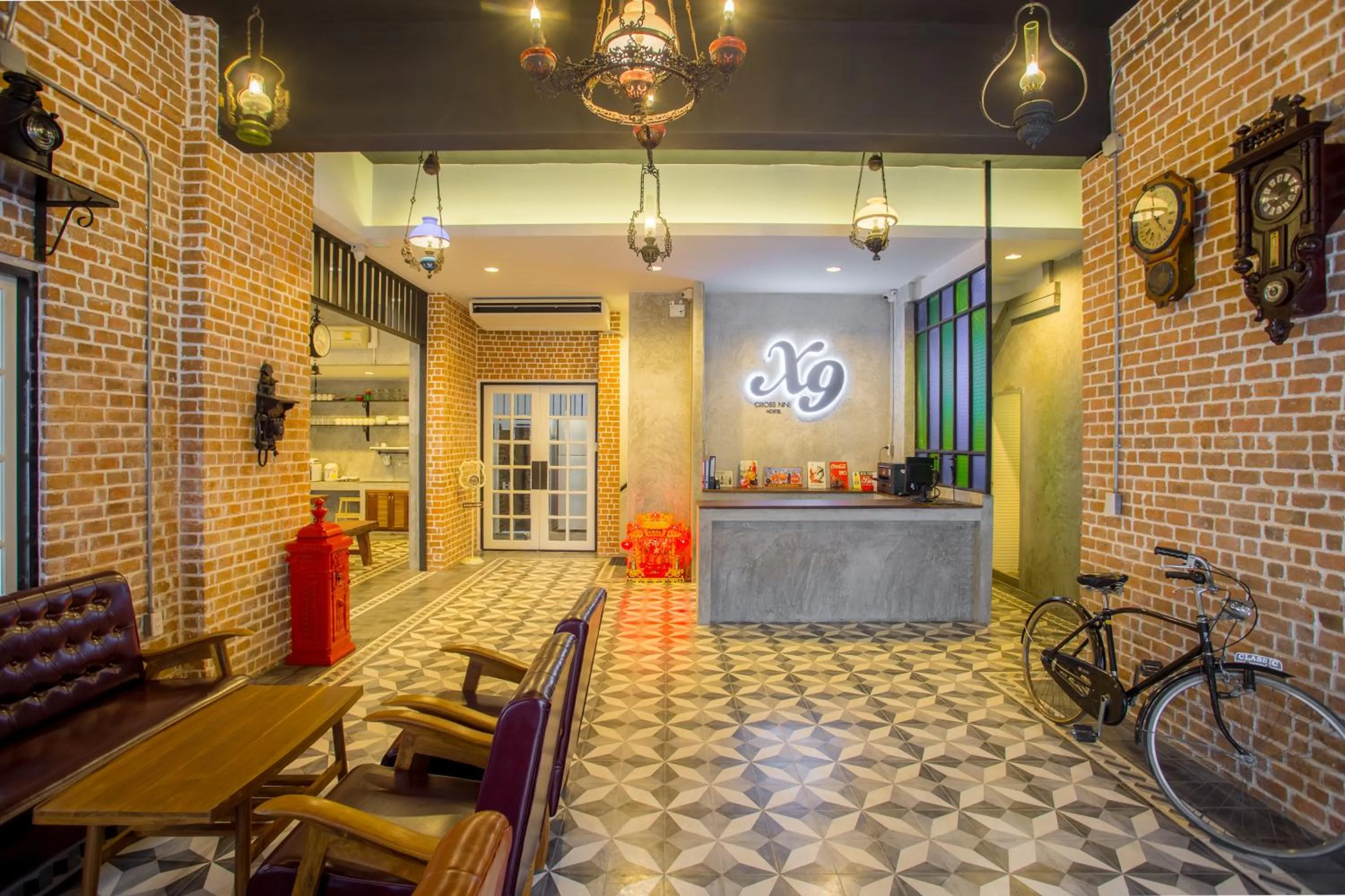 Property logo or sign in X9Hostel