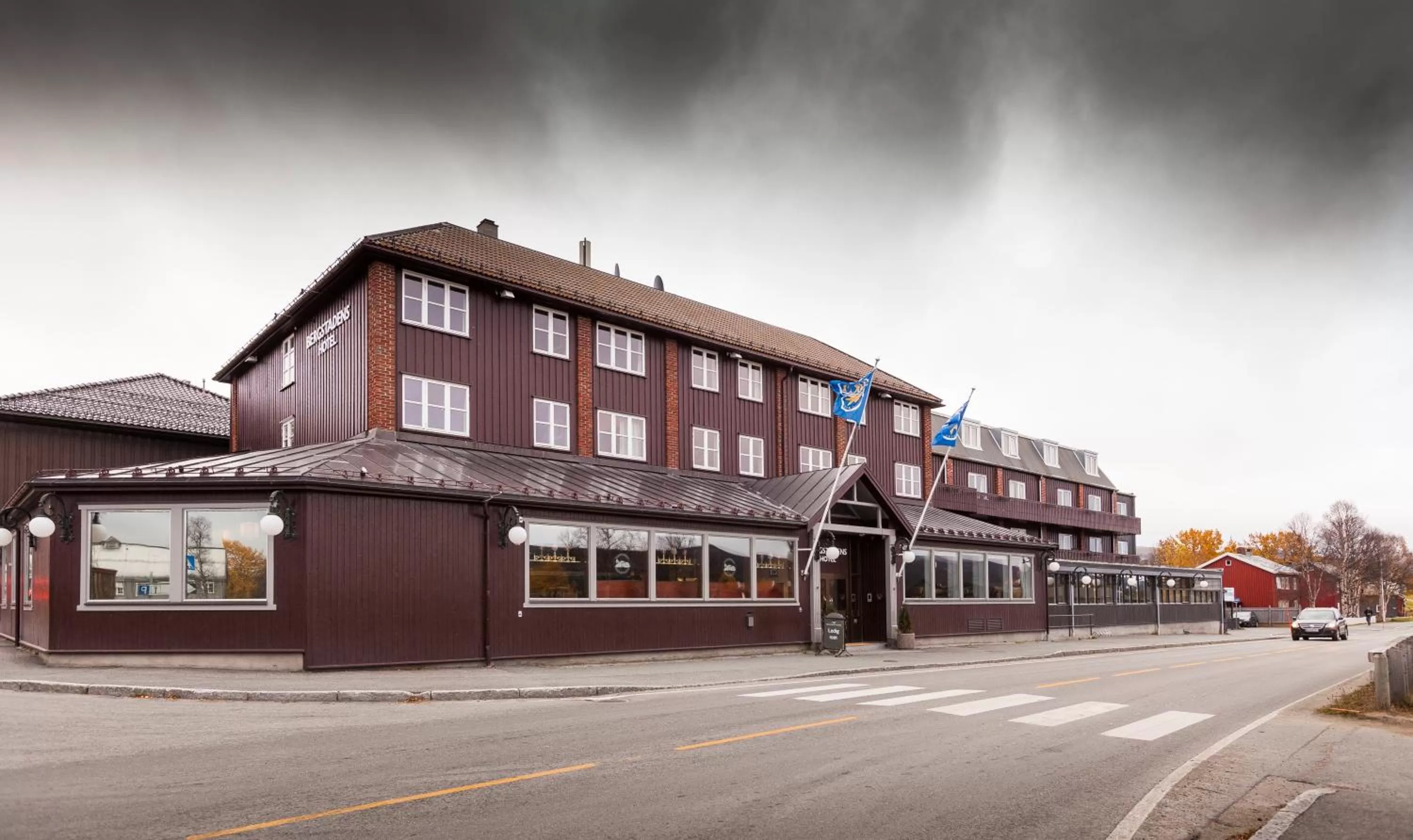 Facade/entrance in Bergstadens Hotel & Spa