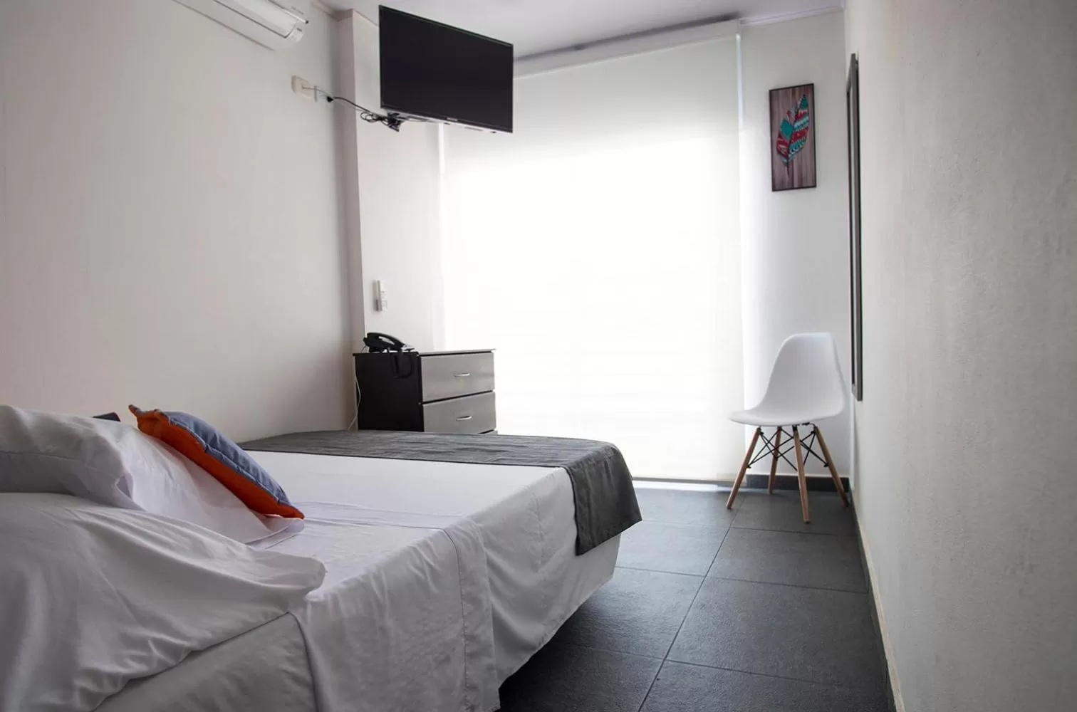 Bed in Hotel Grand H&R