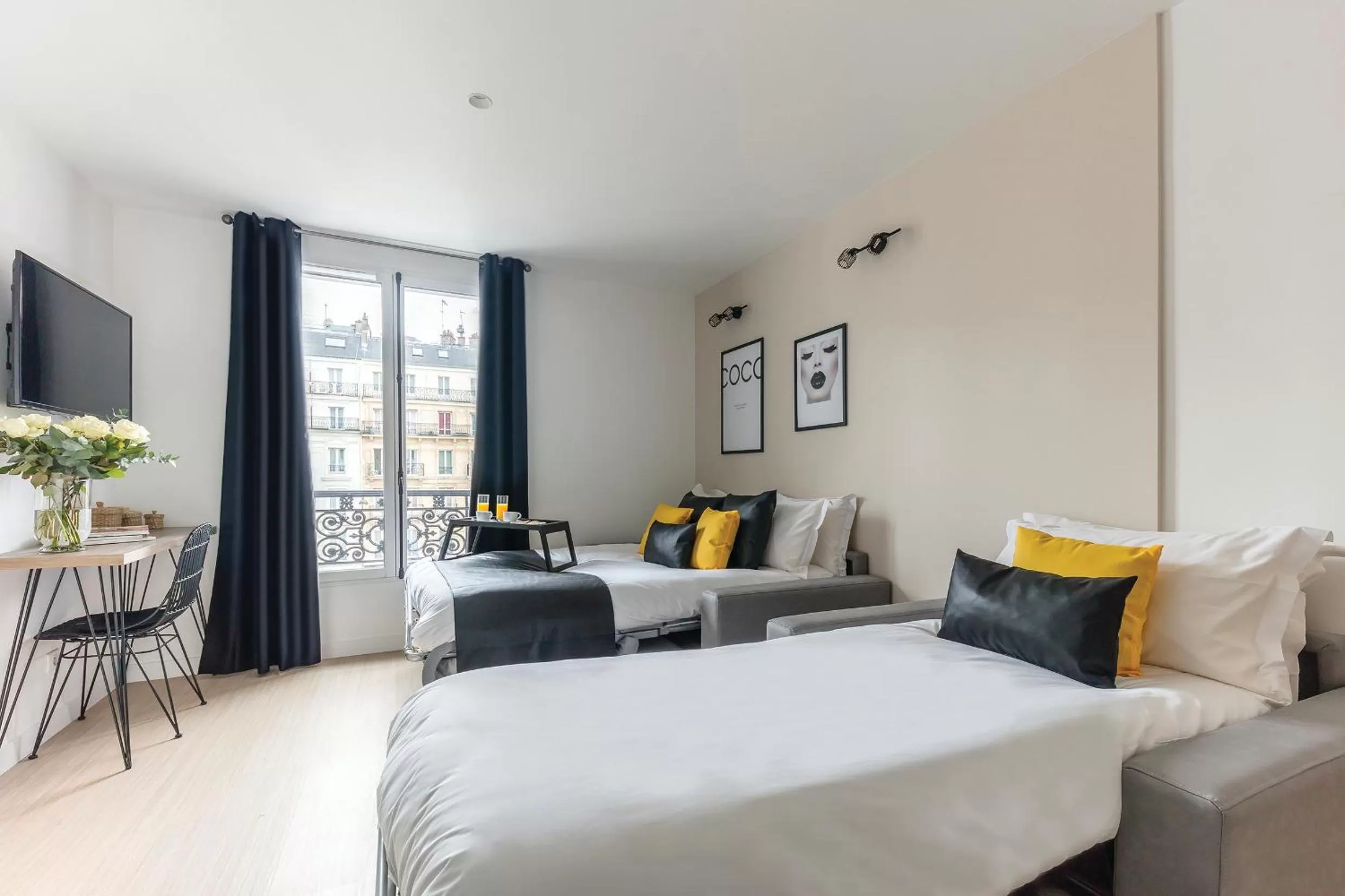 Bedroom, Bed in Résidence Palais Étoile