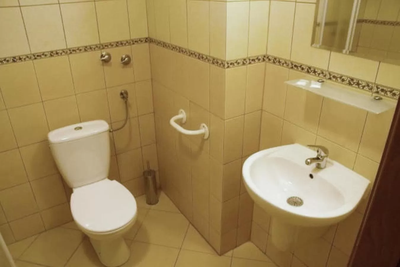 Shower, Bathroom in Hotel Iskra