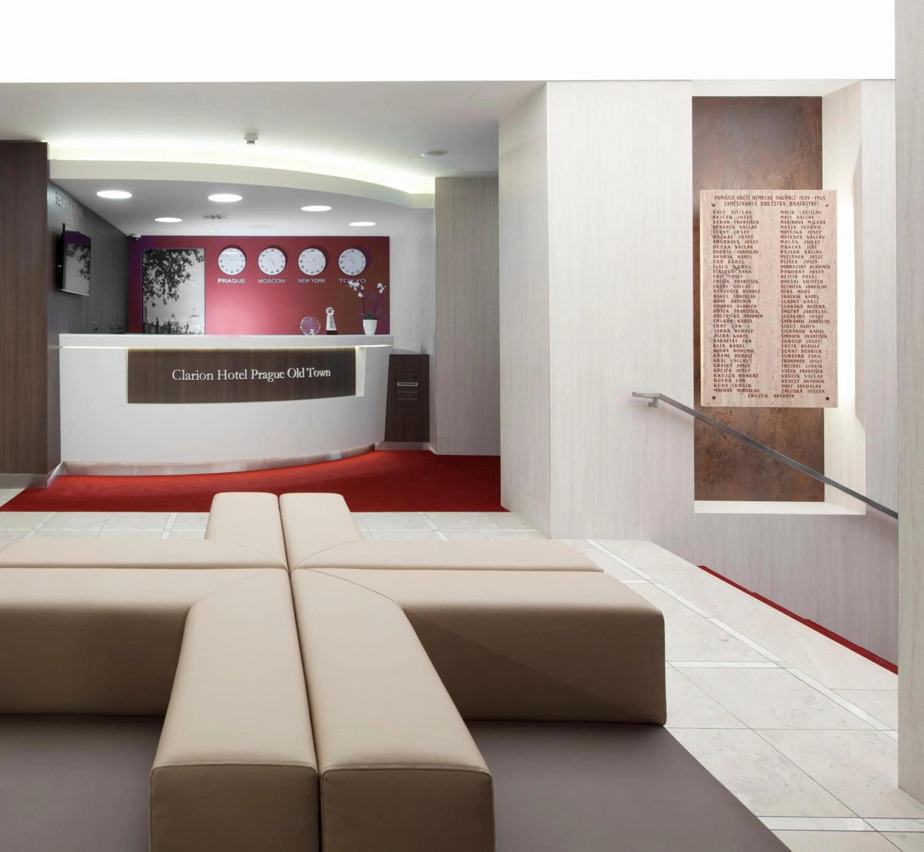 Lobby or reception, Bed in Clarion Hotel Prague Old Town