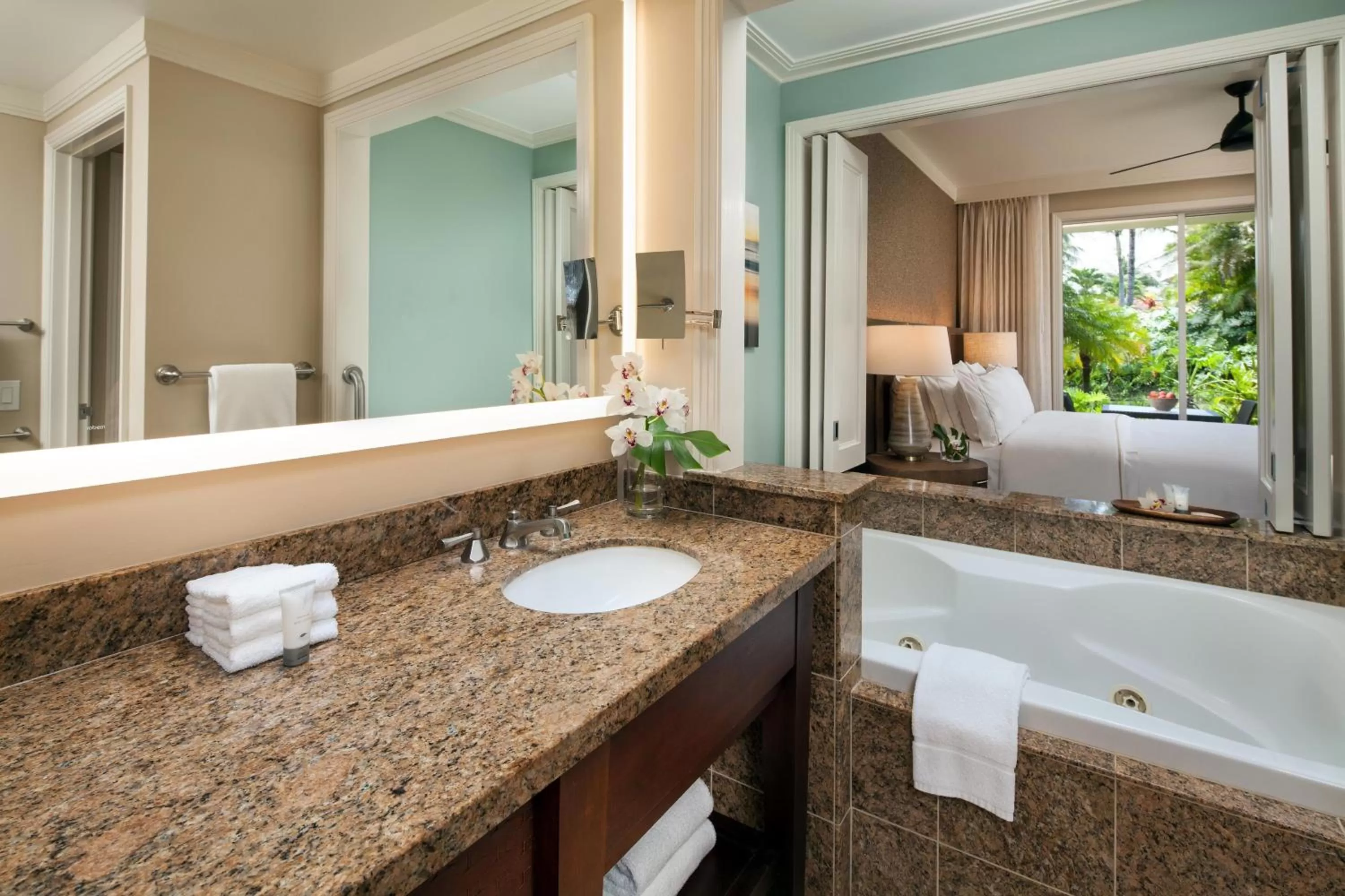 Bathroom in The Westin Princeville Ocean Resort Villas
