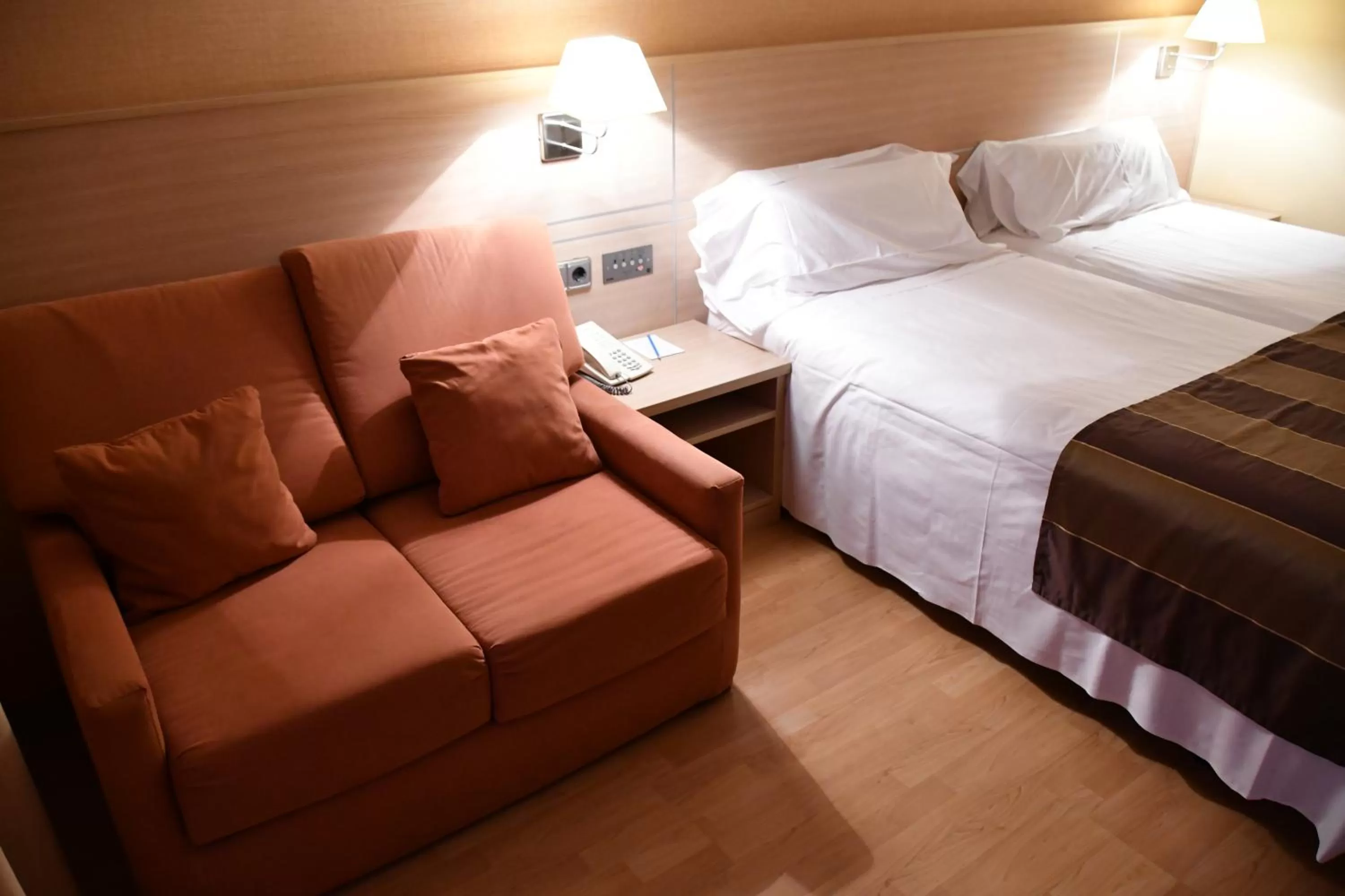 Bed in Hotel Class Valls