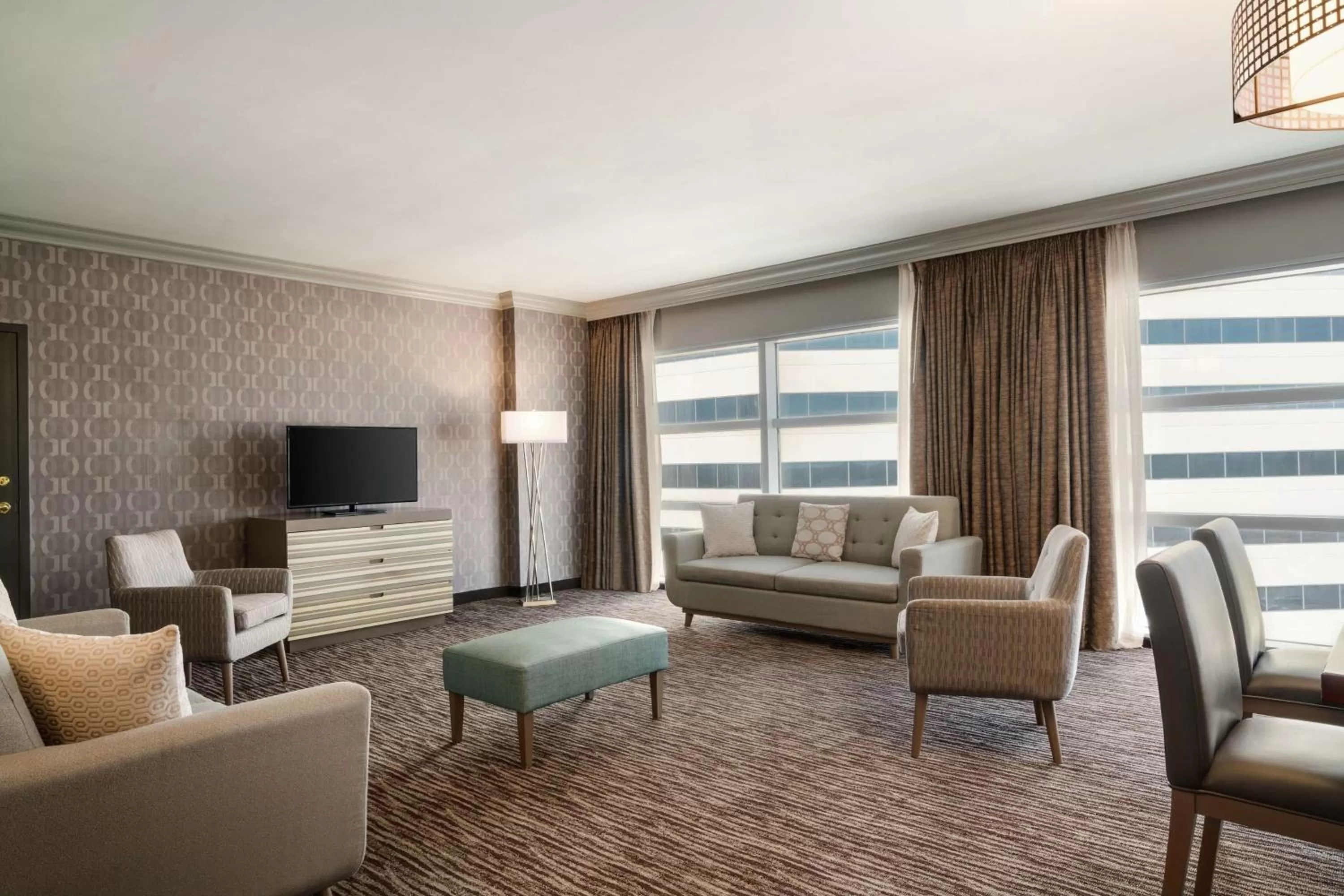 Living room in Hilton Melbourne, FL