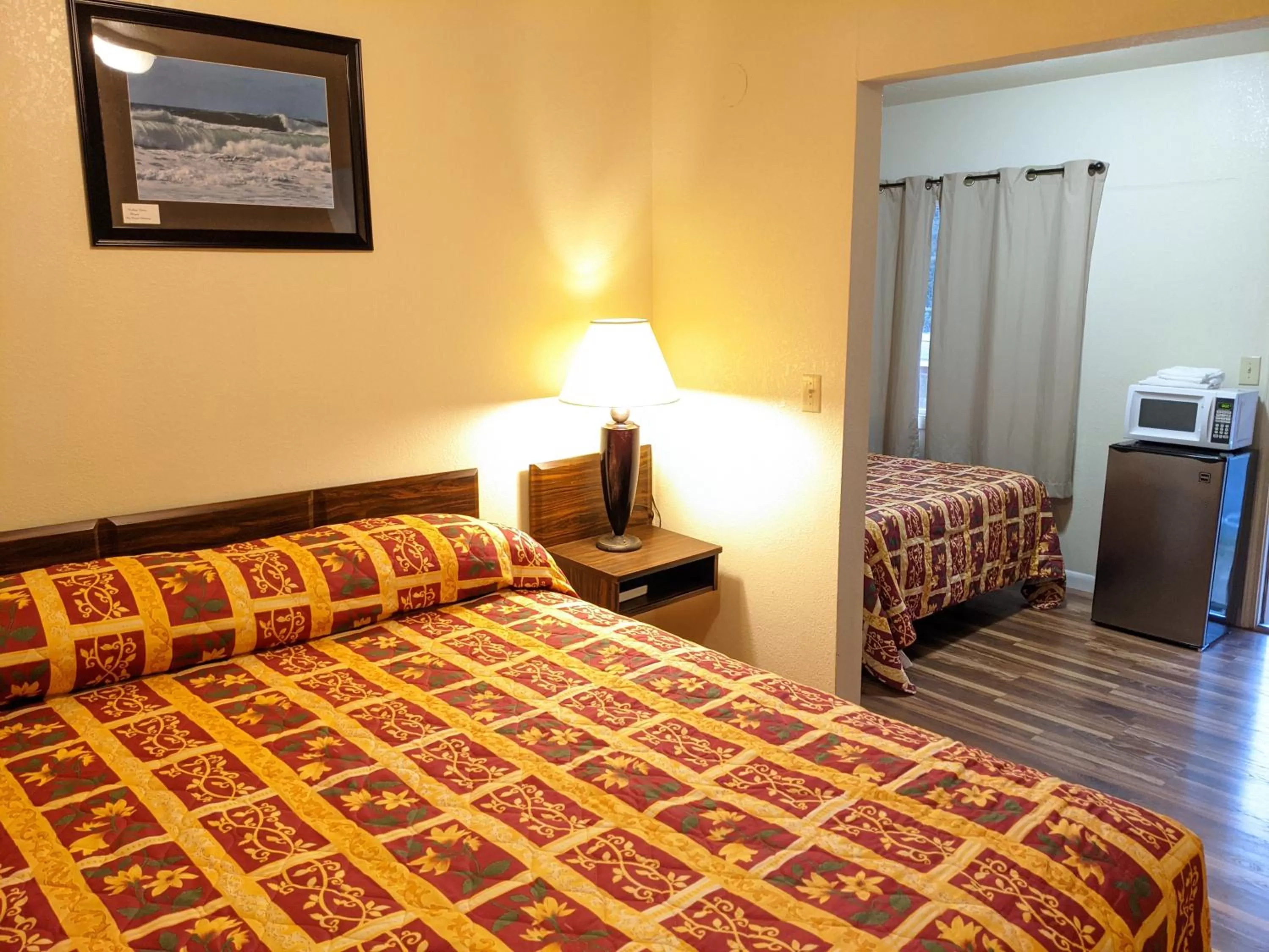 Bed in Seadrift Motel & RV Park