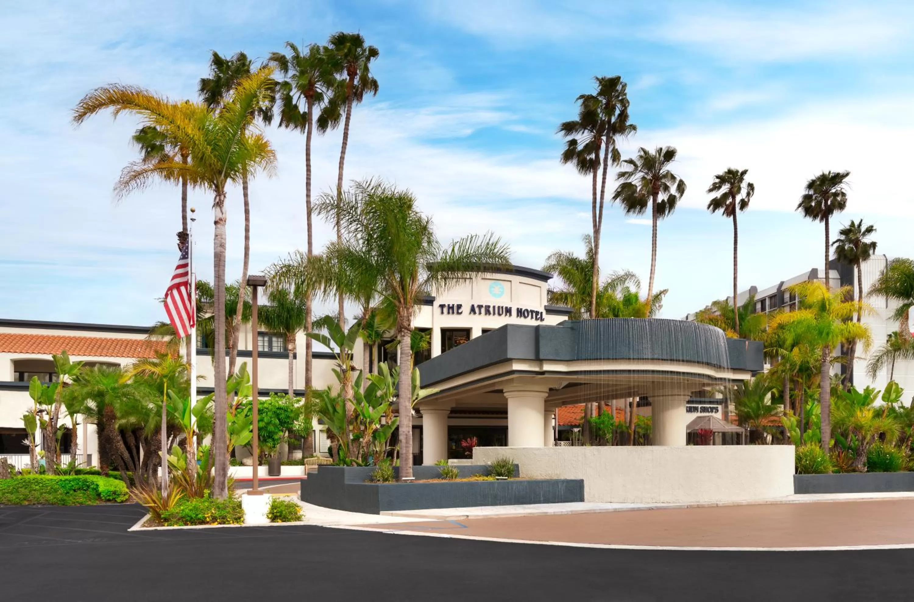 Property building in Atrium Hotel Orange County