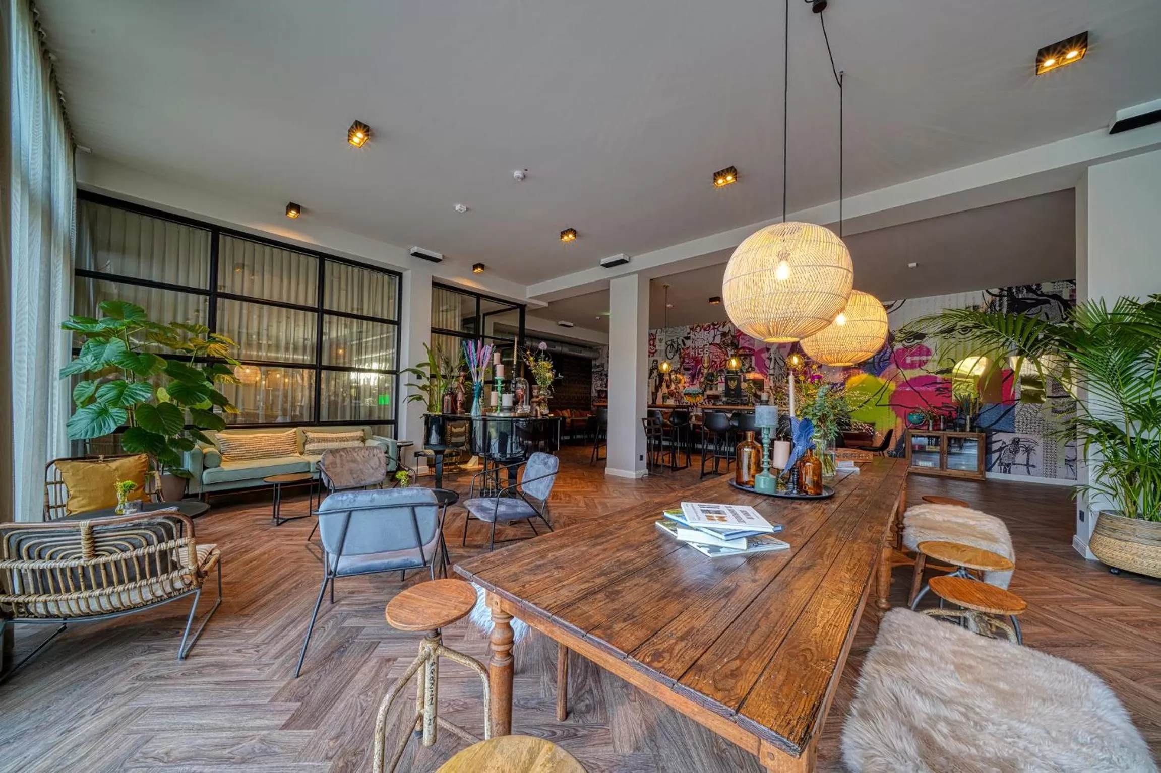 Lobby or reception in Vienna House Easy by Wyndham Bonn City