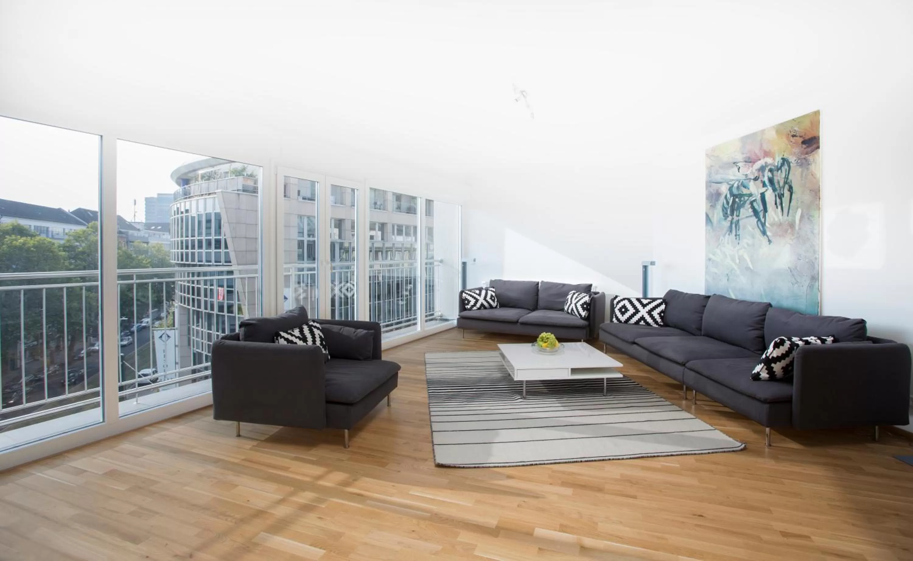 Living room in Victoria Apartments