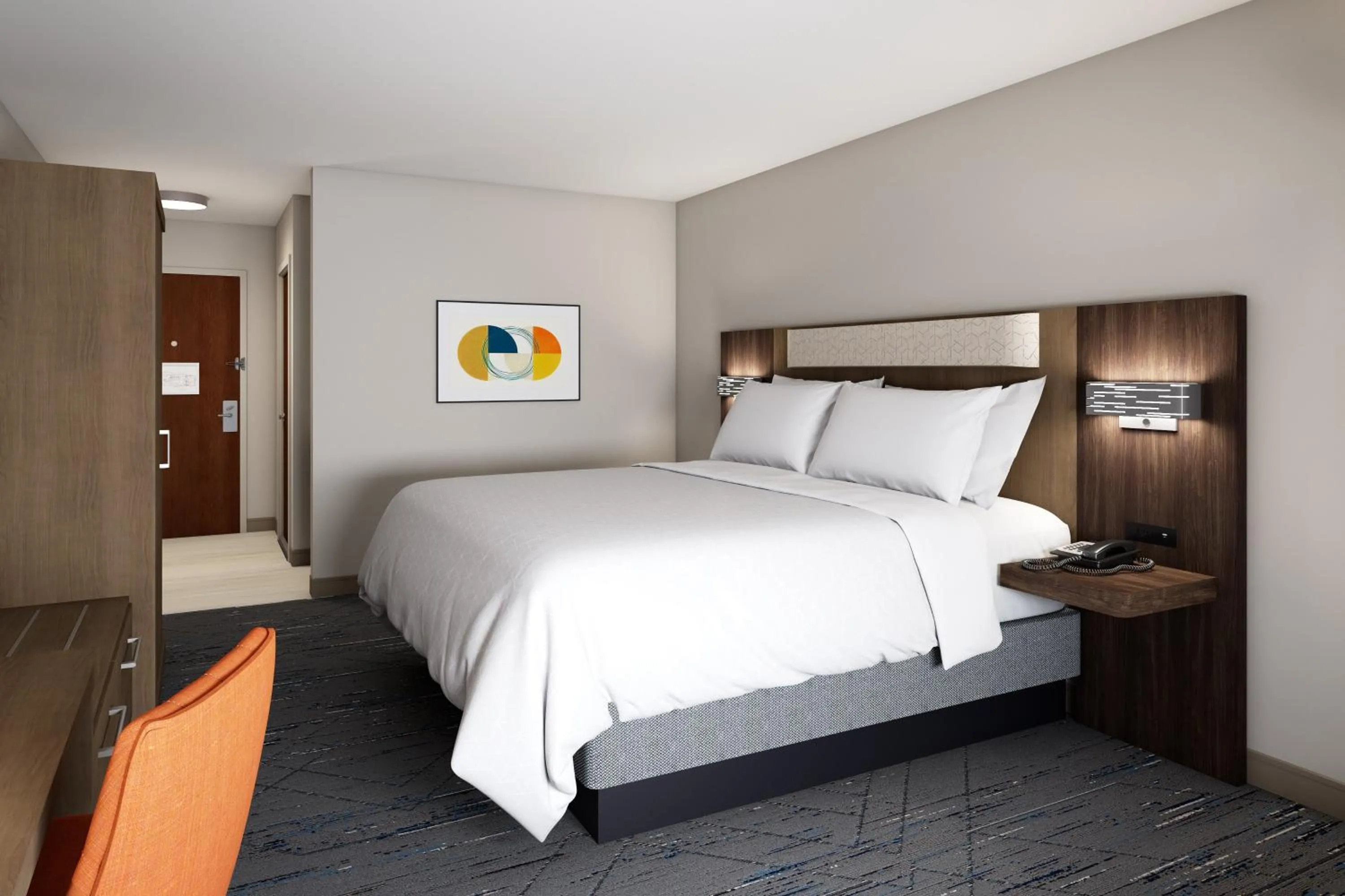 Photo of the whole room, Bed in Holiday Inn Express & Suites Lima by IHG