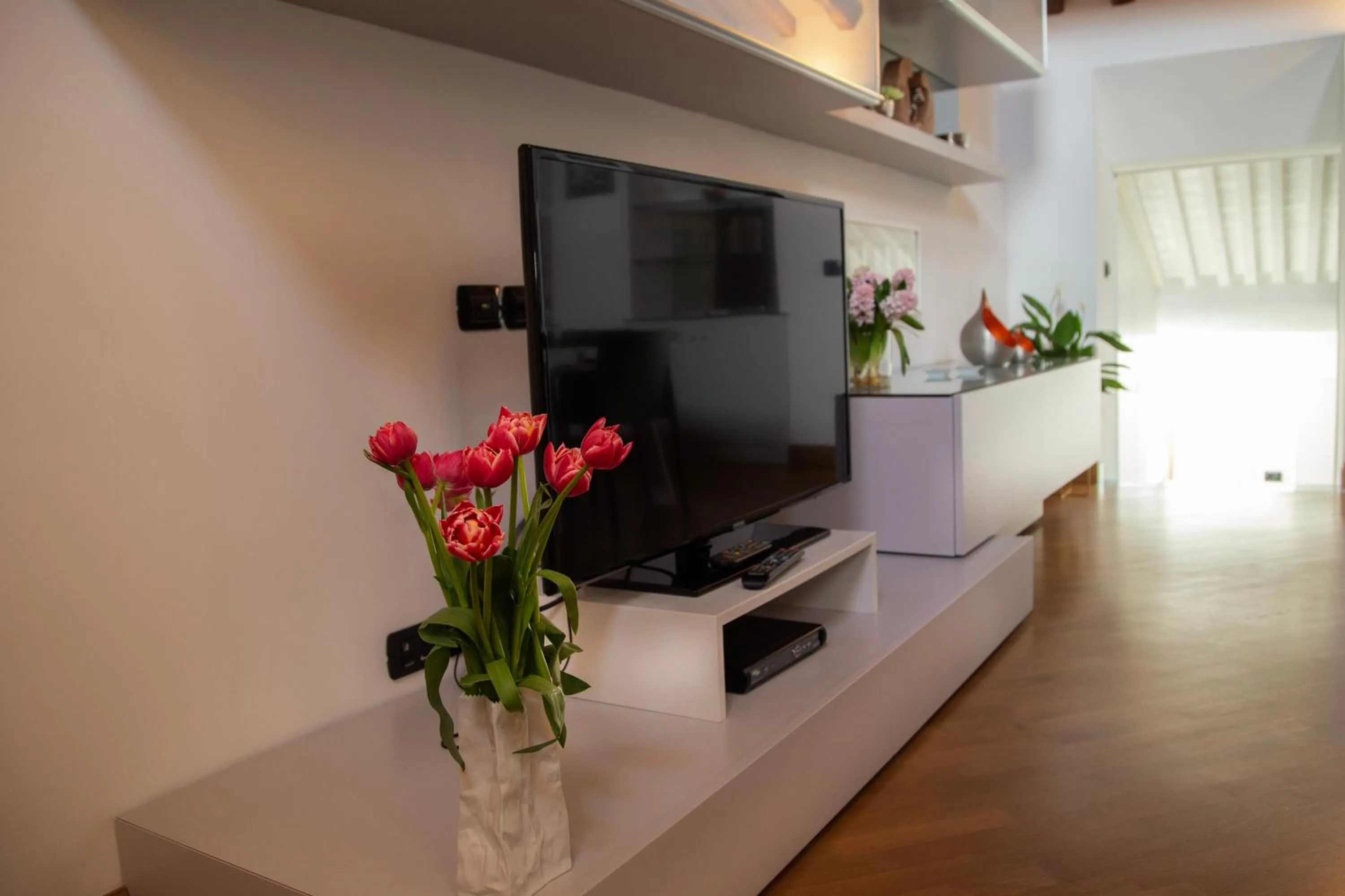 TV and multimedia in Splendor Suite Rome - Suites & Apartments