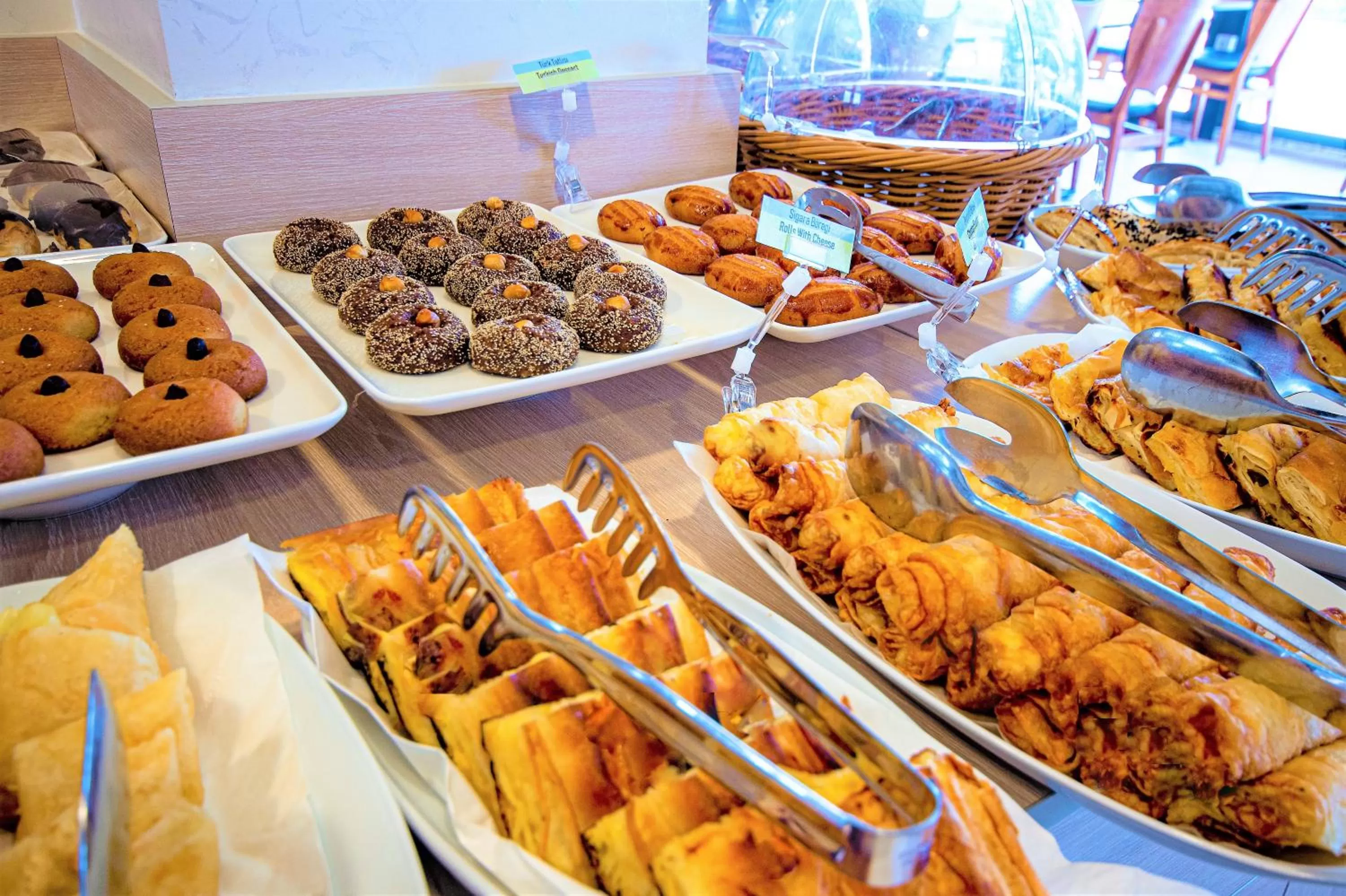 Buffet breakfast in Boss Hotel Sultanahmet